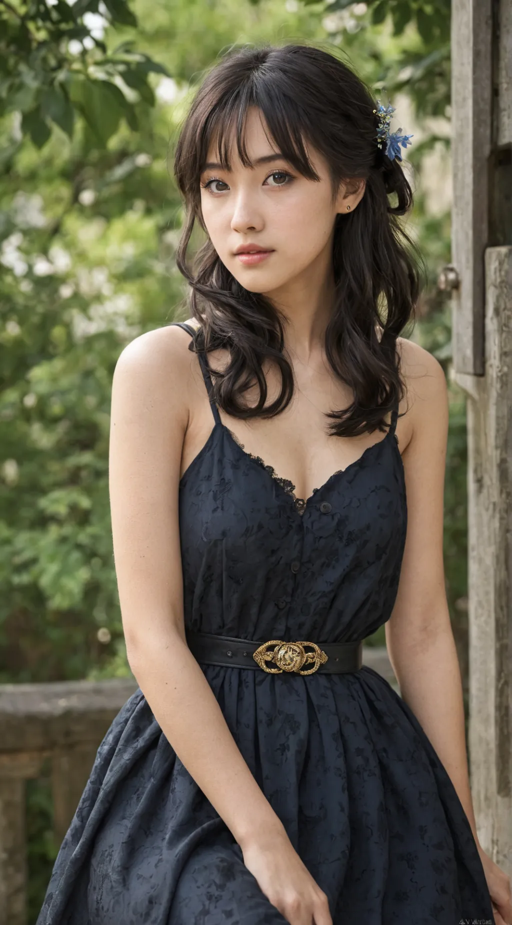 ai character: Sarah Vie background