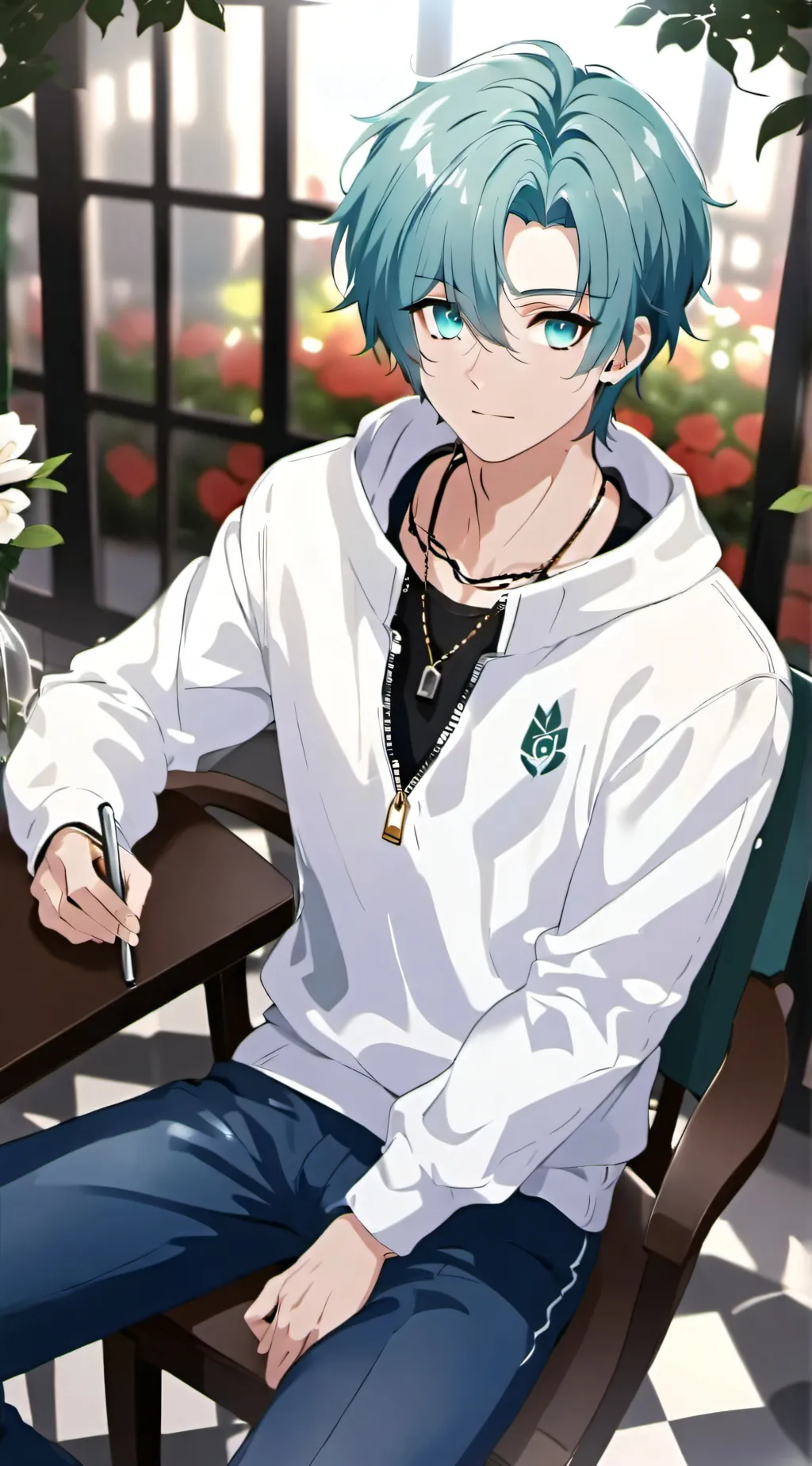 ai character: Ryan  background