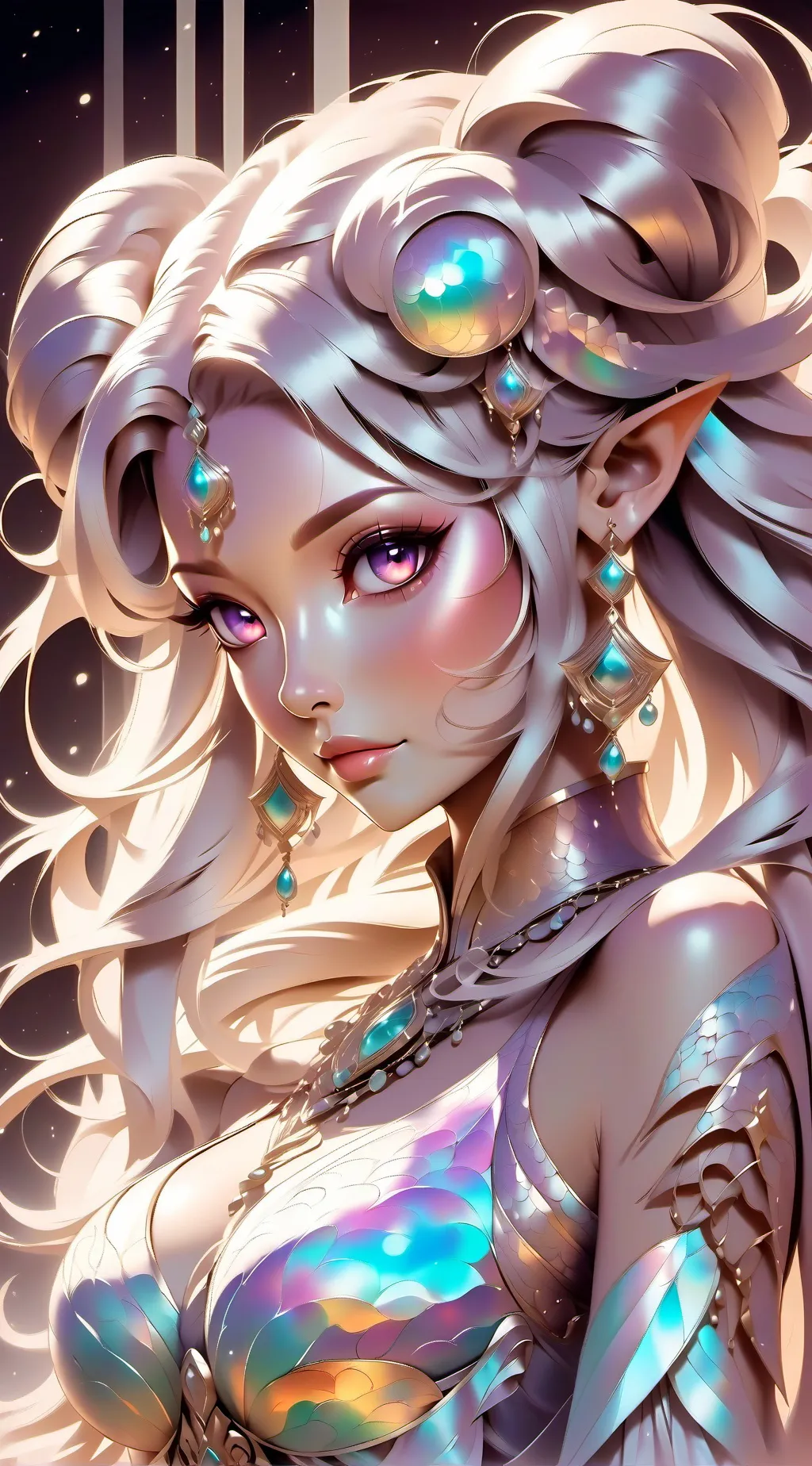 ai character: luna background