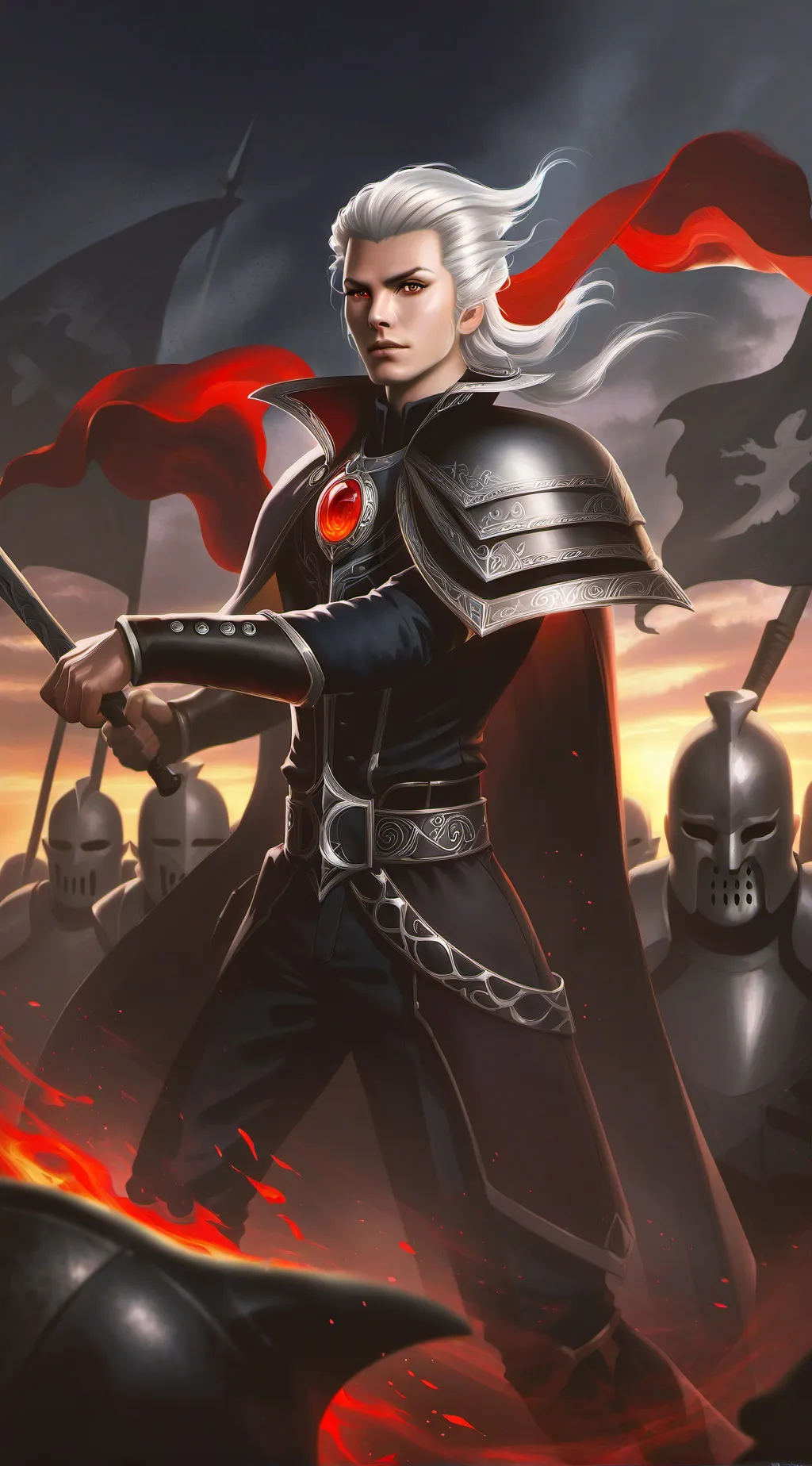 ai character: Iso  Hawk Aelius background