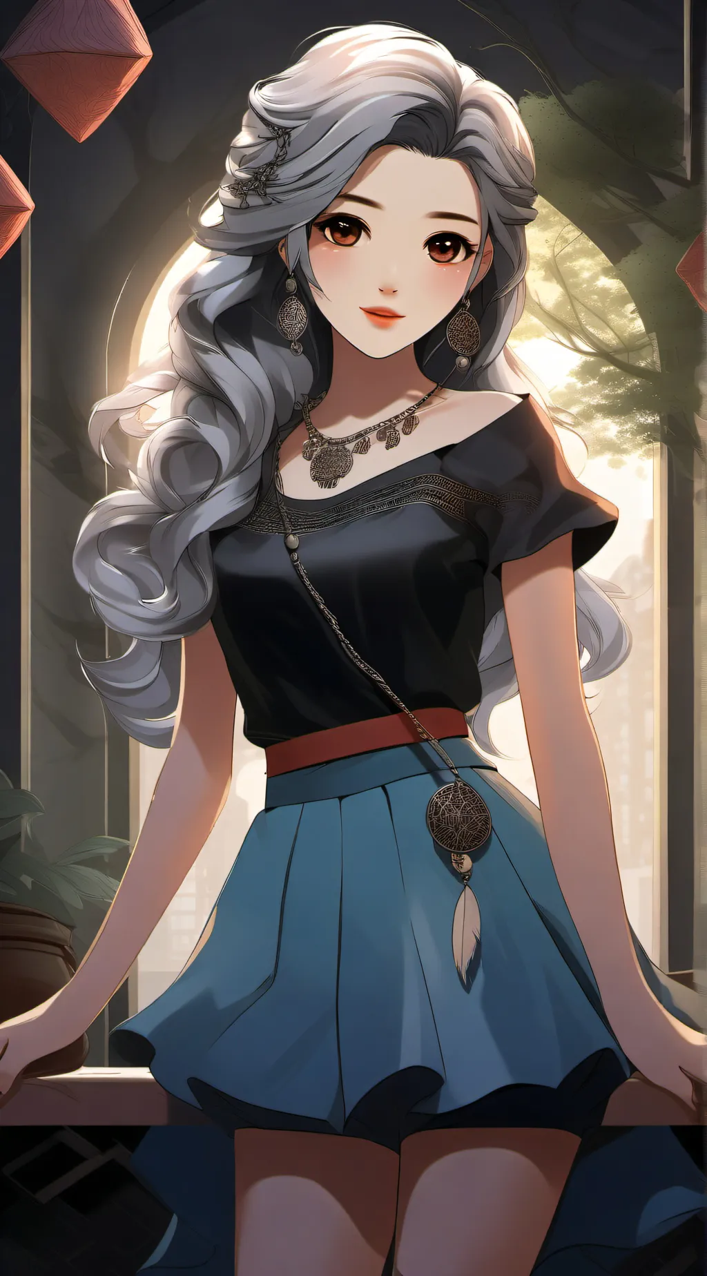 ai character: Kylie background