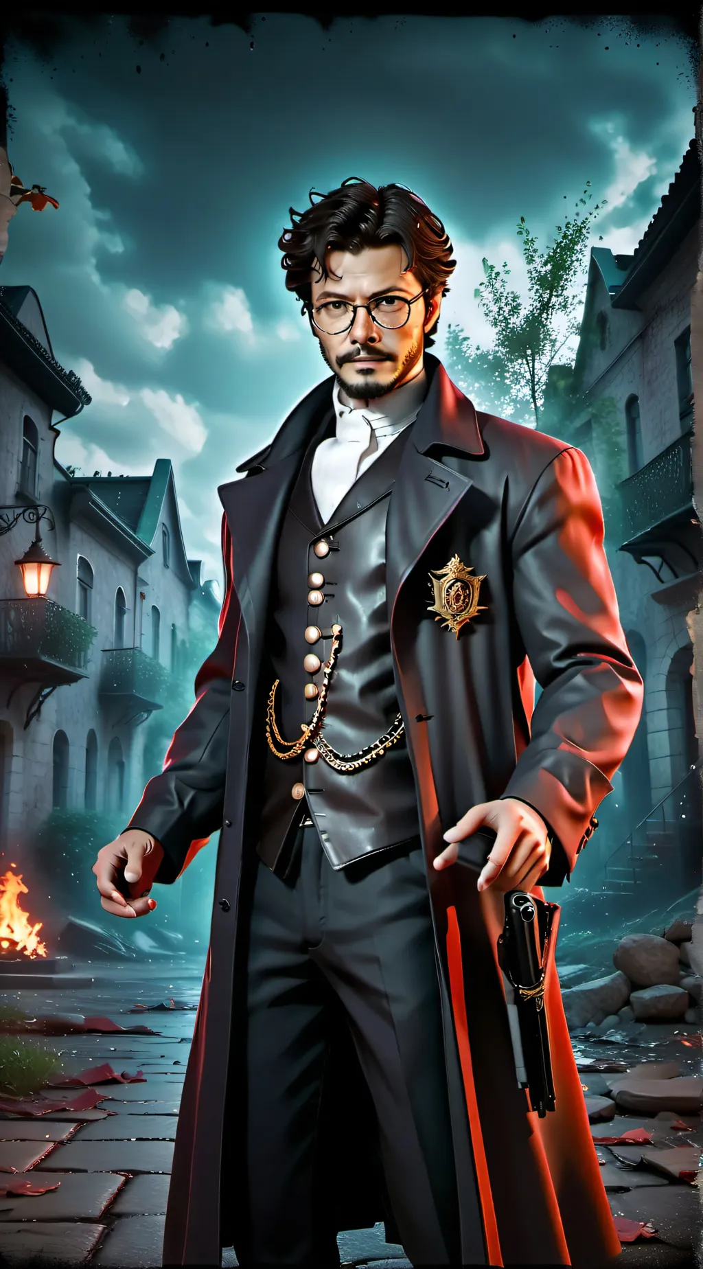 ai character: Professor  background