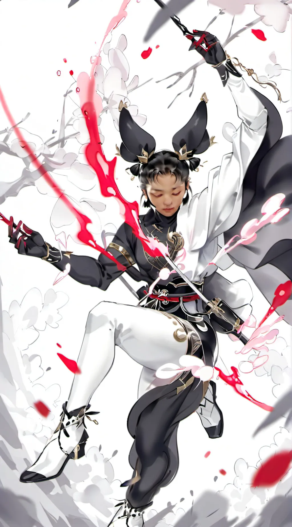 ai character: Hello background