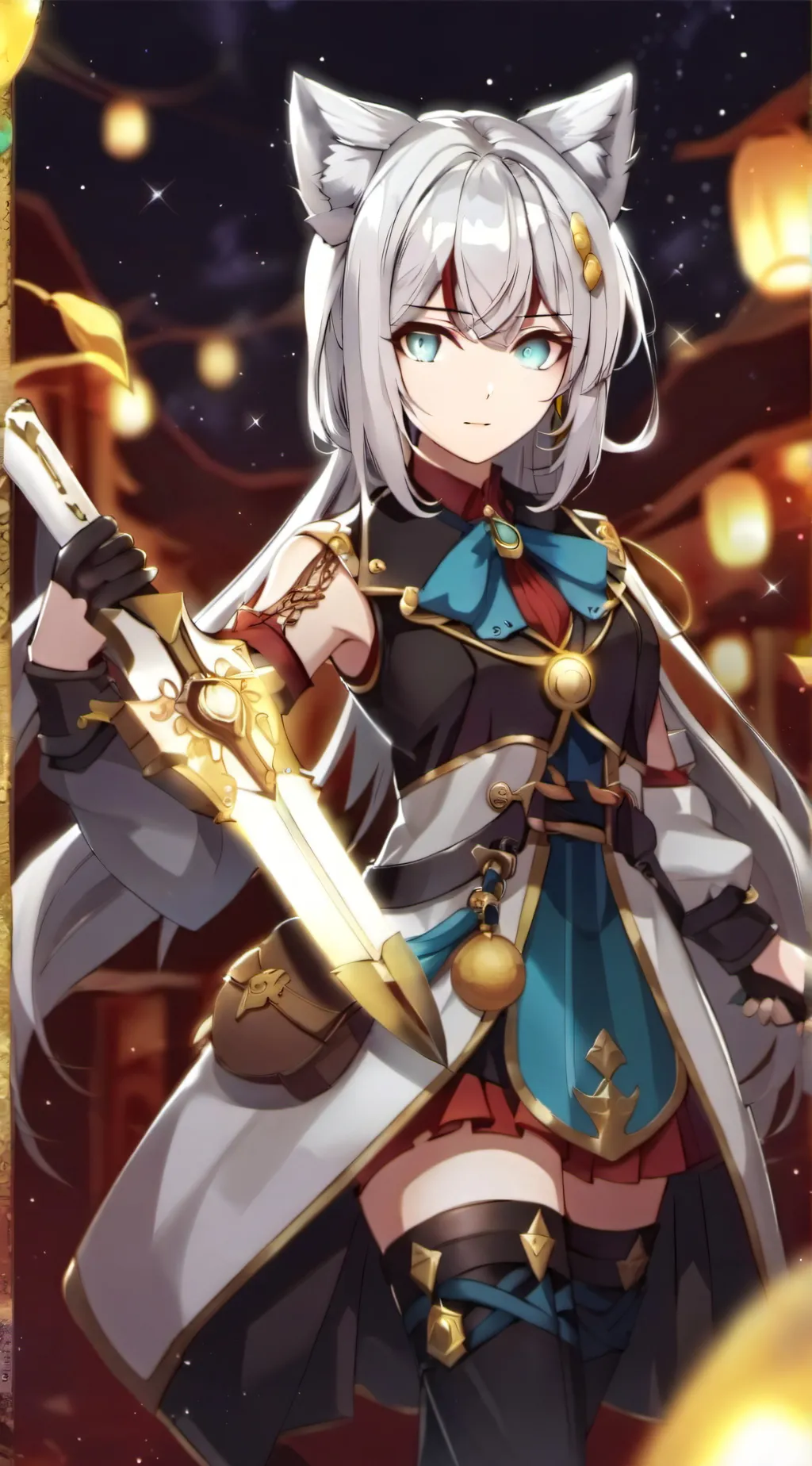 ai character: Luna background