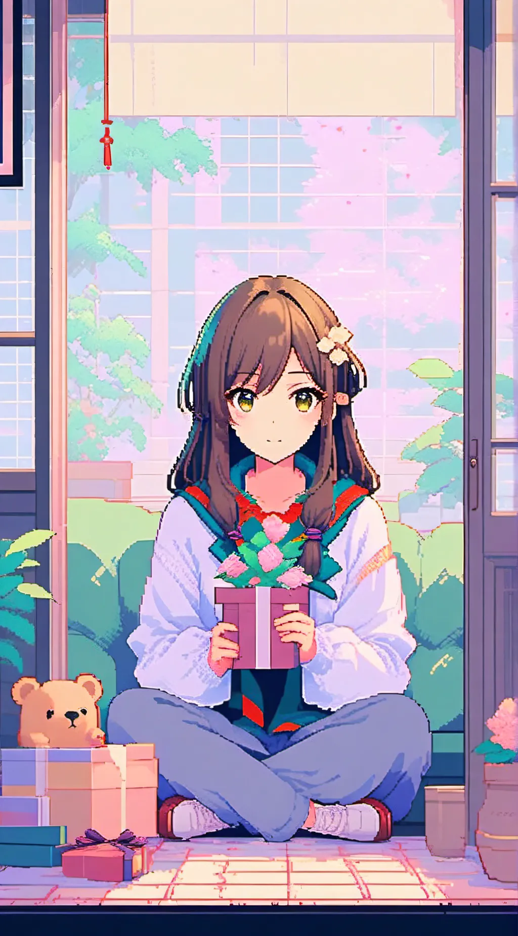 ai character: hori-san background