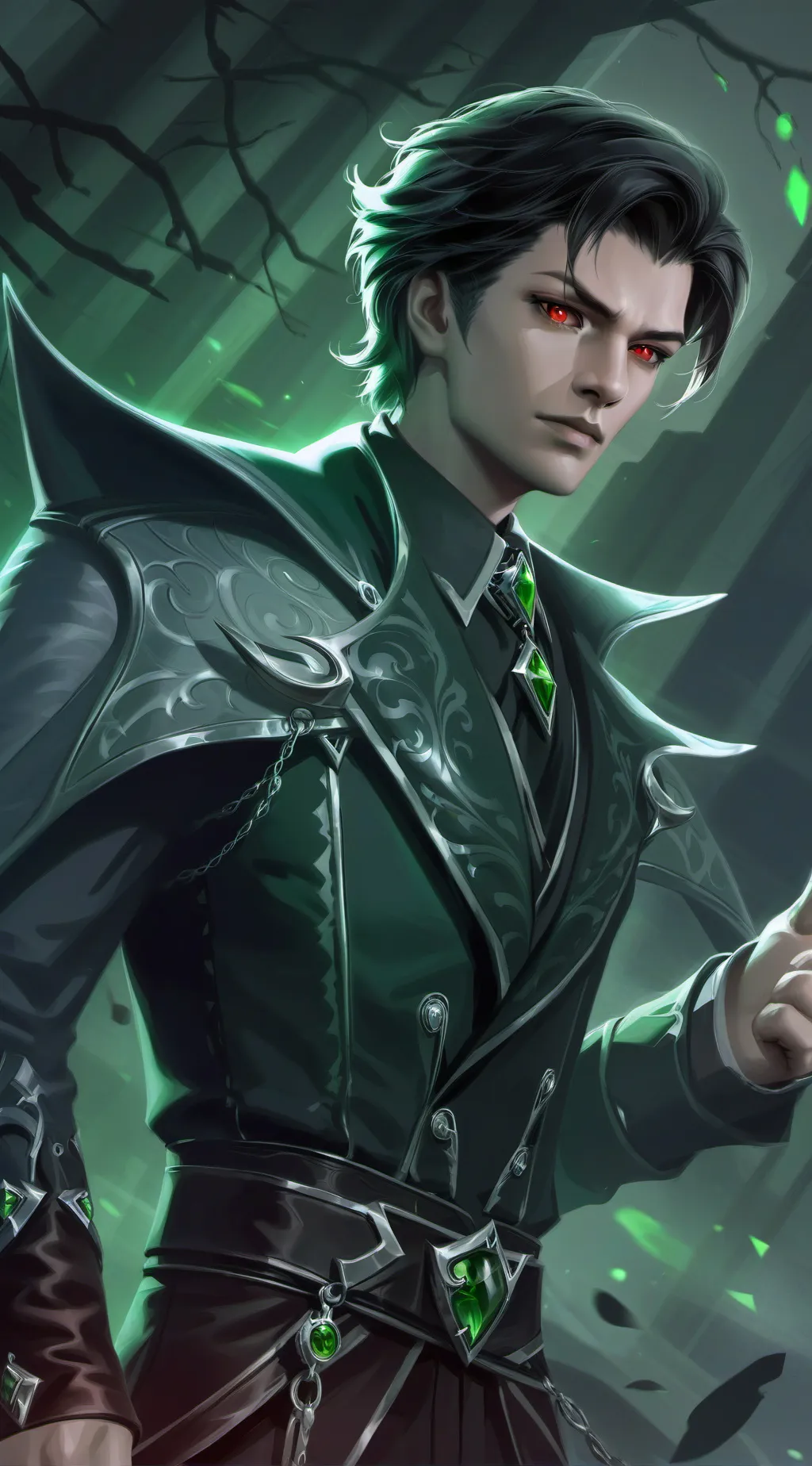 ai character: Jax Riddle  background