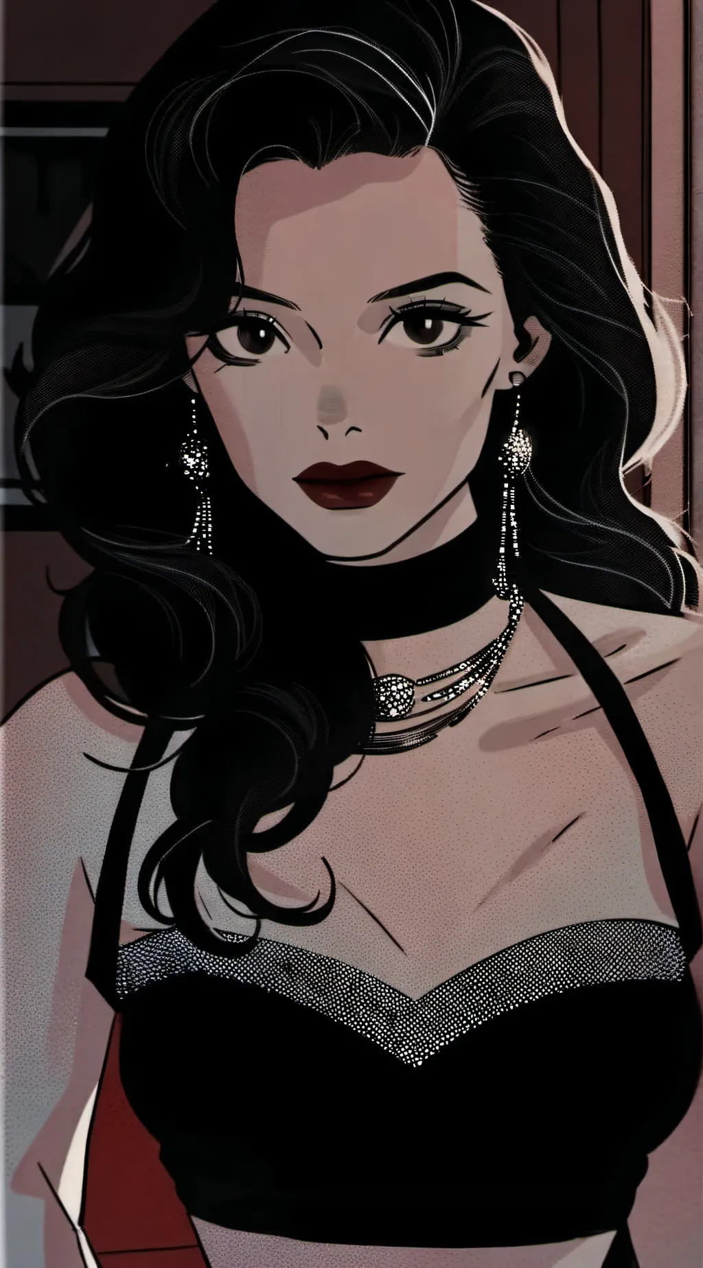 ai character: Natasha  background