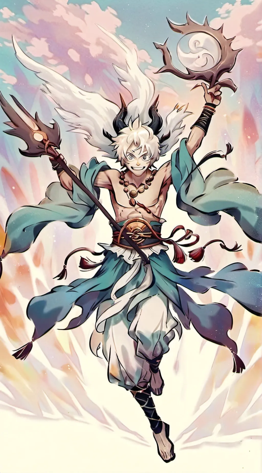 ai character: one piece battle background