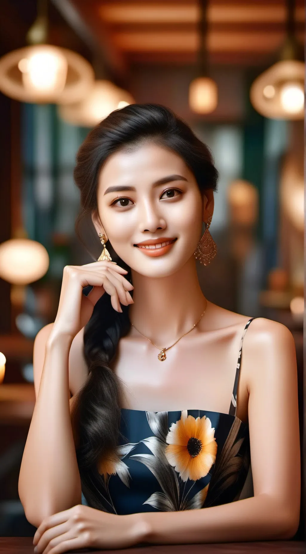 ai character: Olivia background