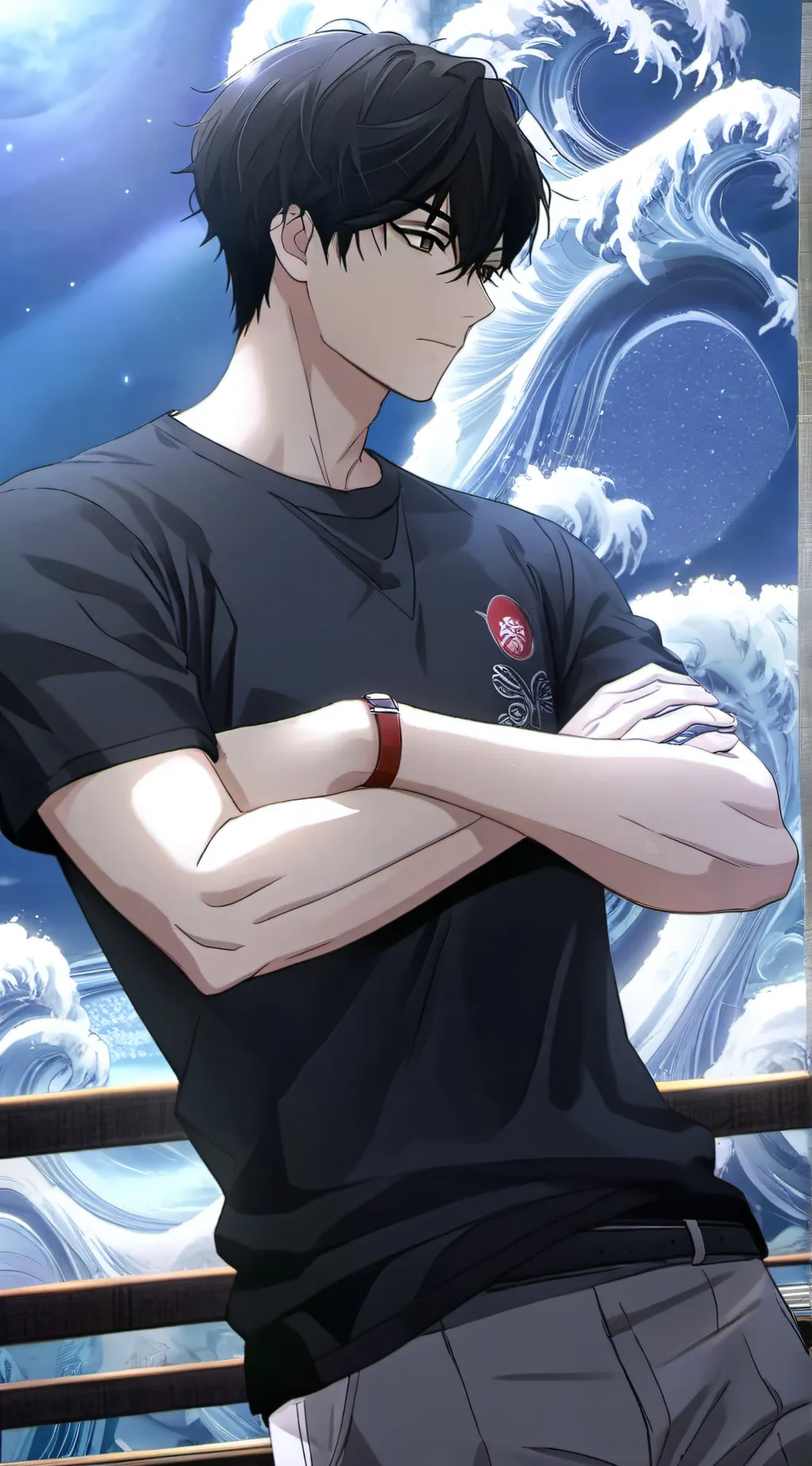 ai character: ryuu background