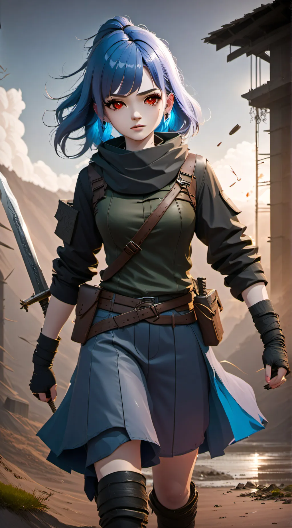 ai character: Elara background