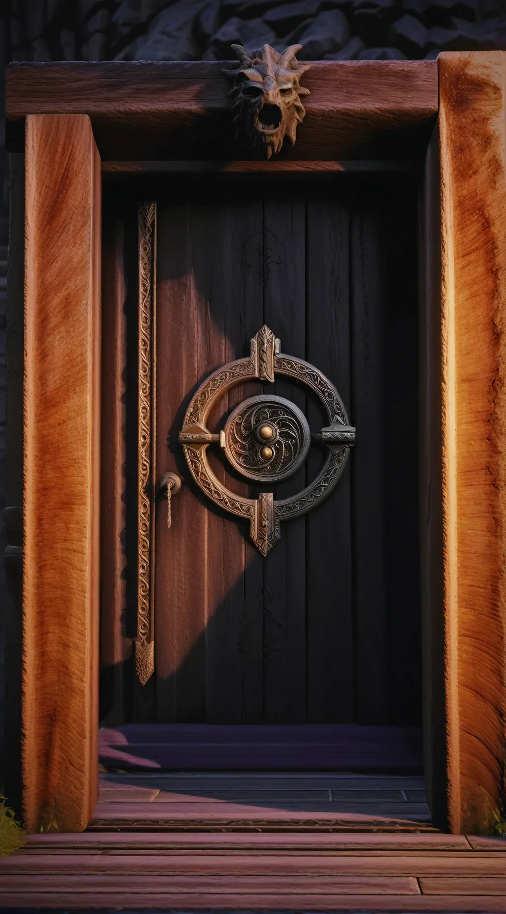 ai character: Roblox Doors background