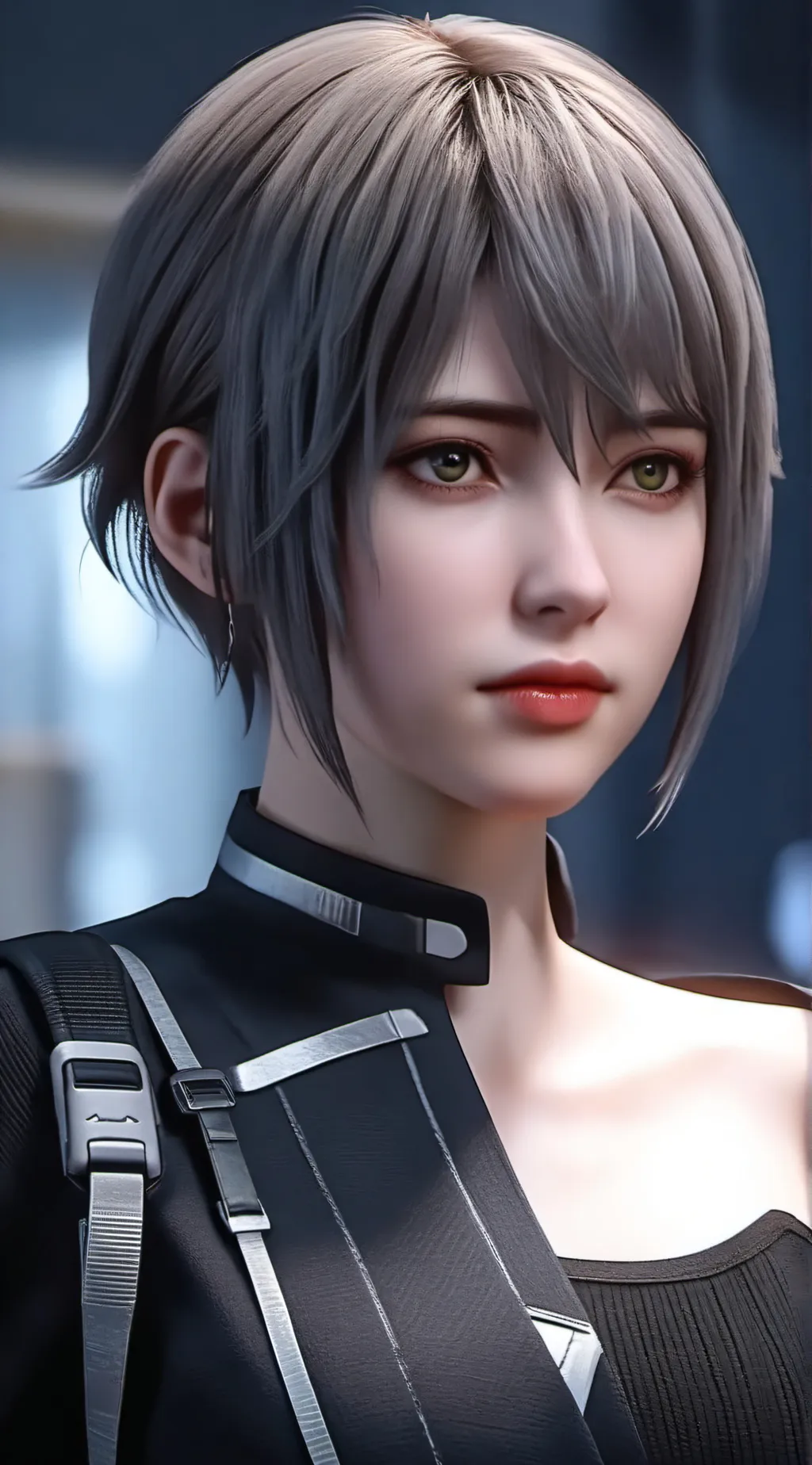 ai character: lily background