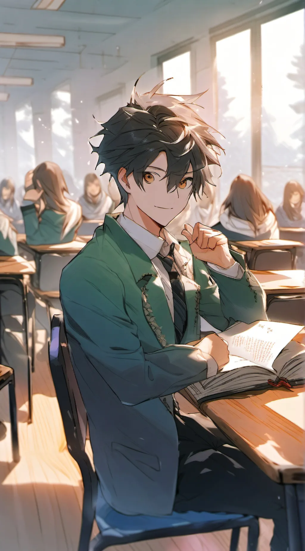 ai character: mha quirk background