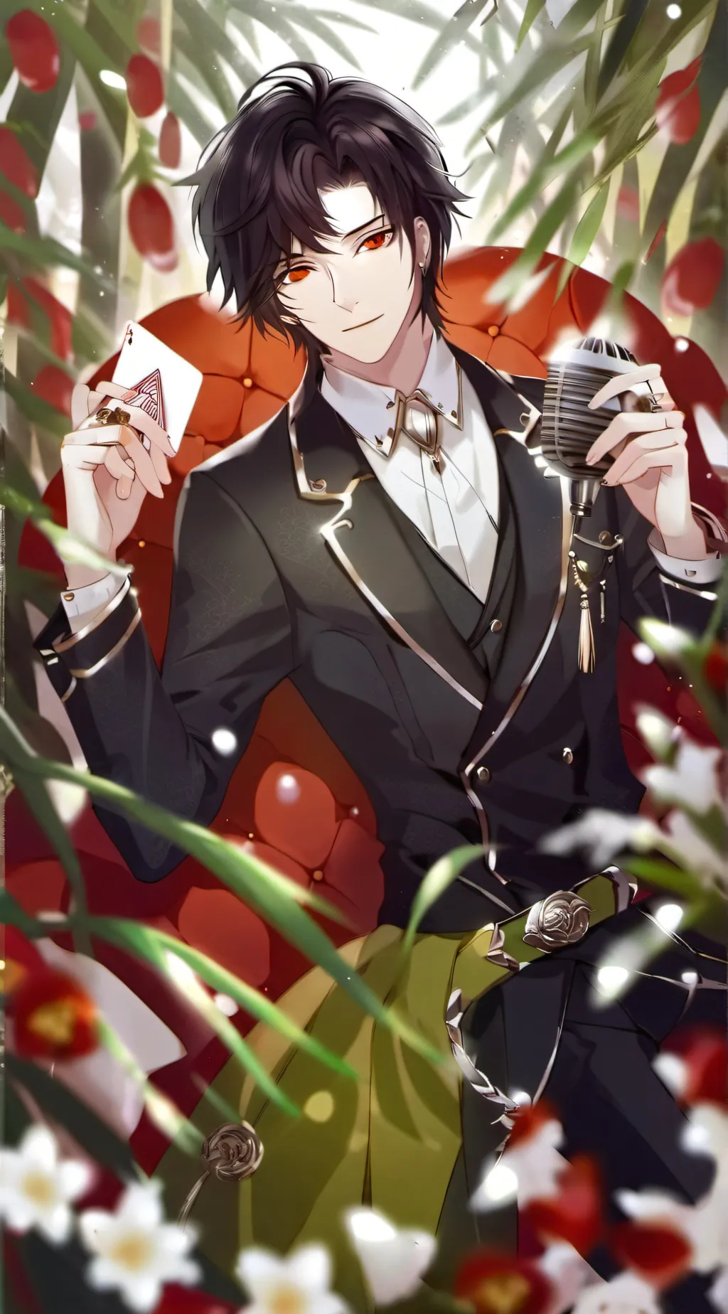 ai character: raiven background