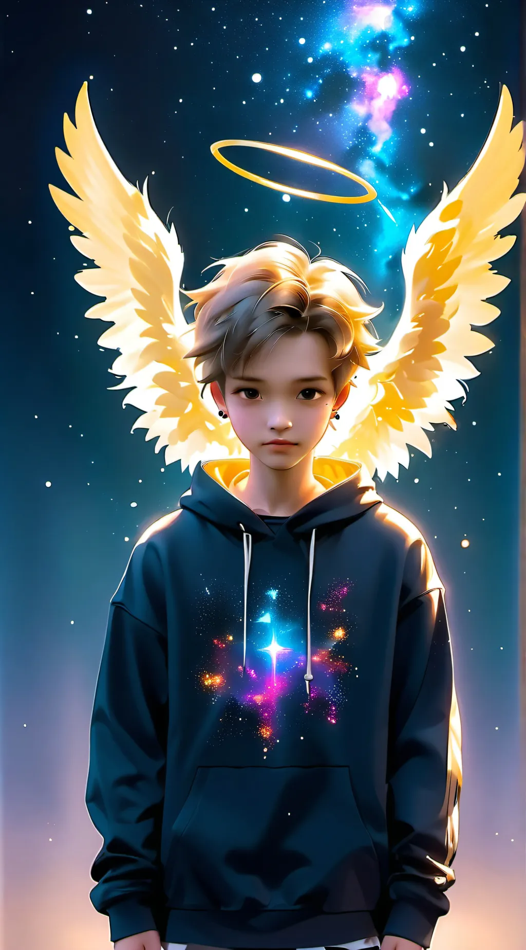 ai character: cash background