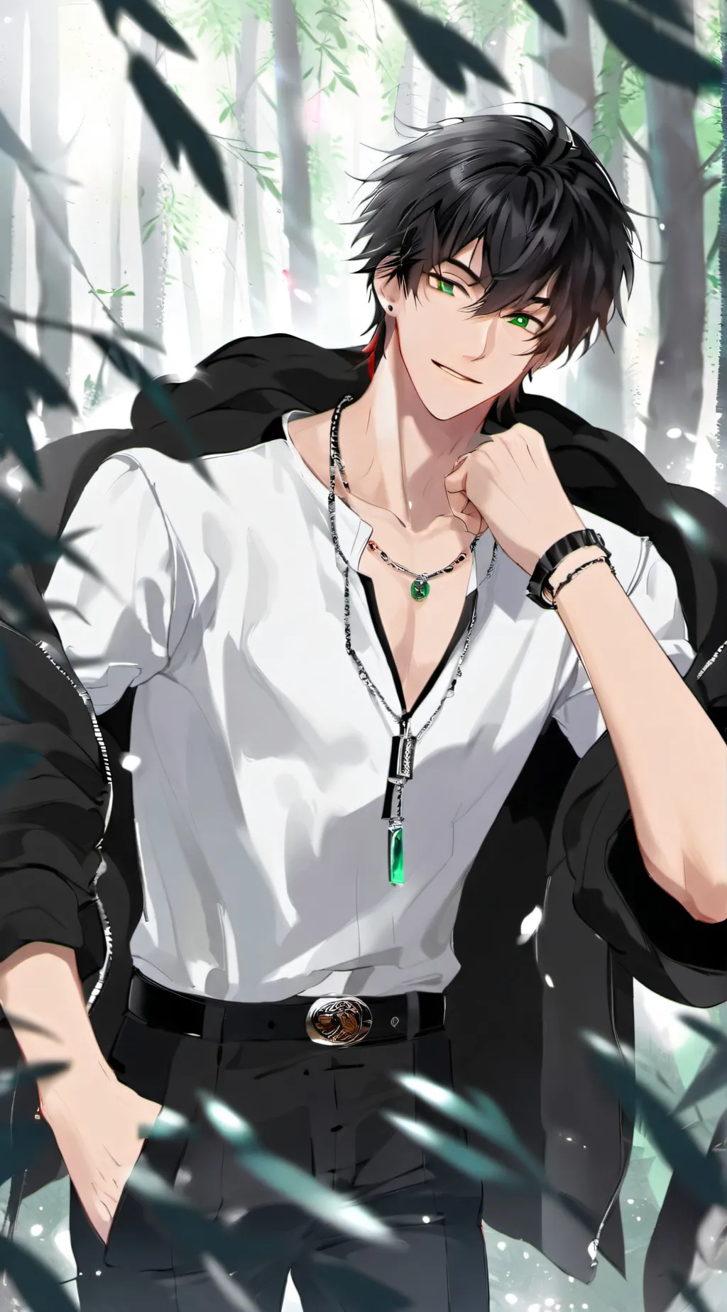 ai character: adian  background