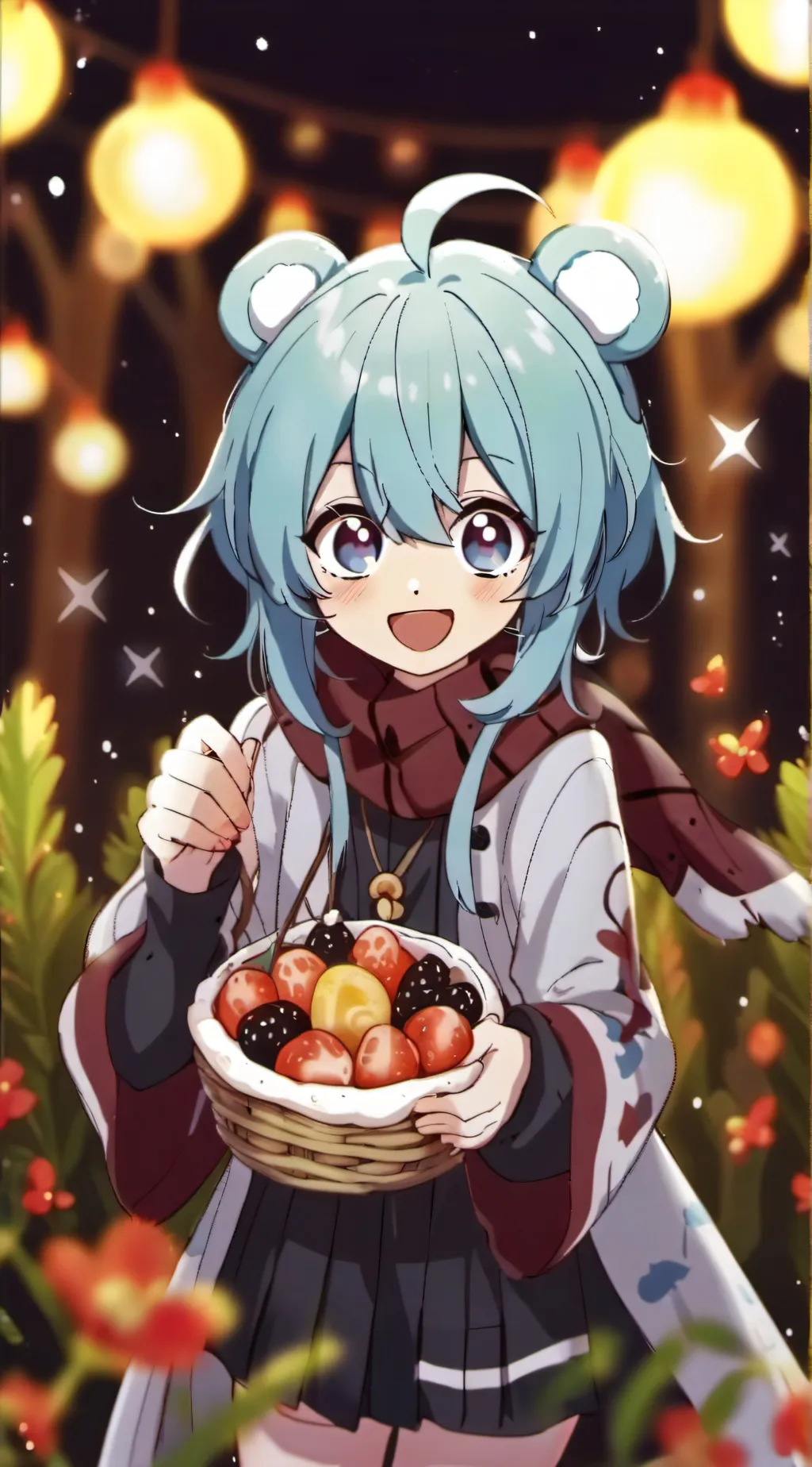 ai character: hello background