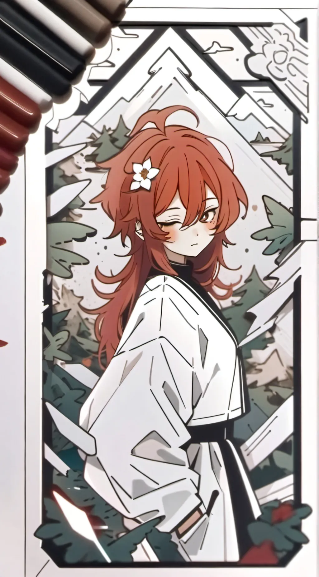 ai character: What do I make?  background