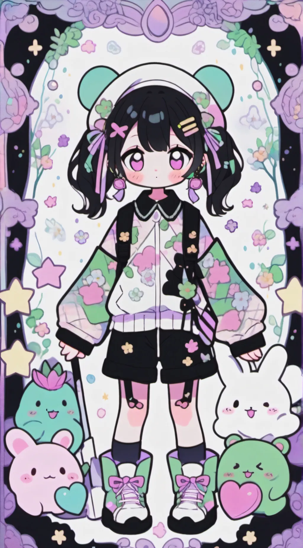 ai character: DS background