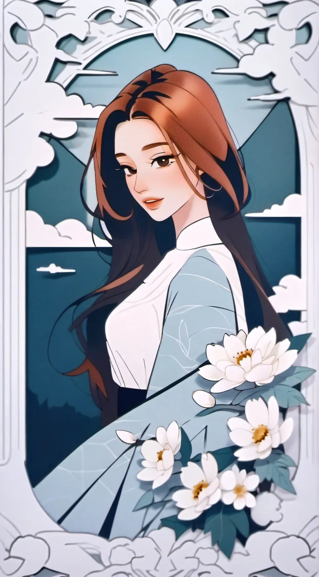 ai character: lila  background