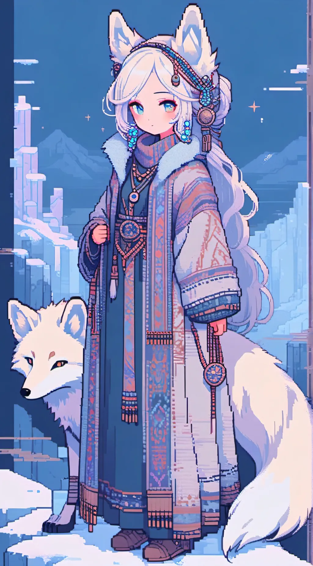 ai character: Slyvia background