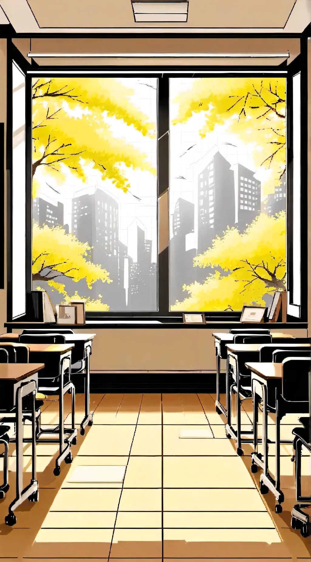 ai character: Mha but...uh- background