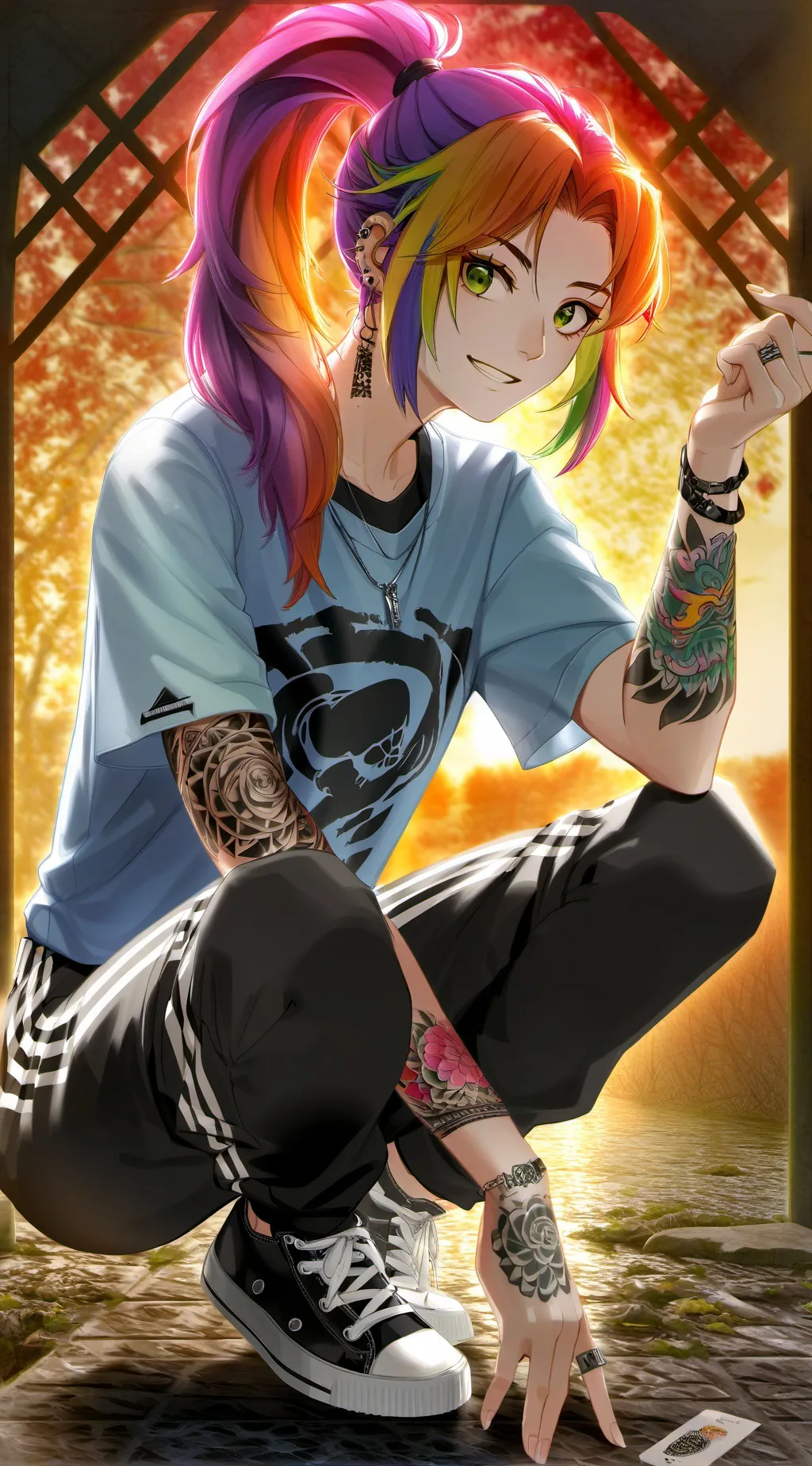 ai character: Dash background