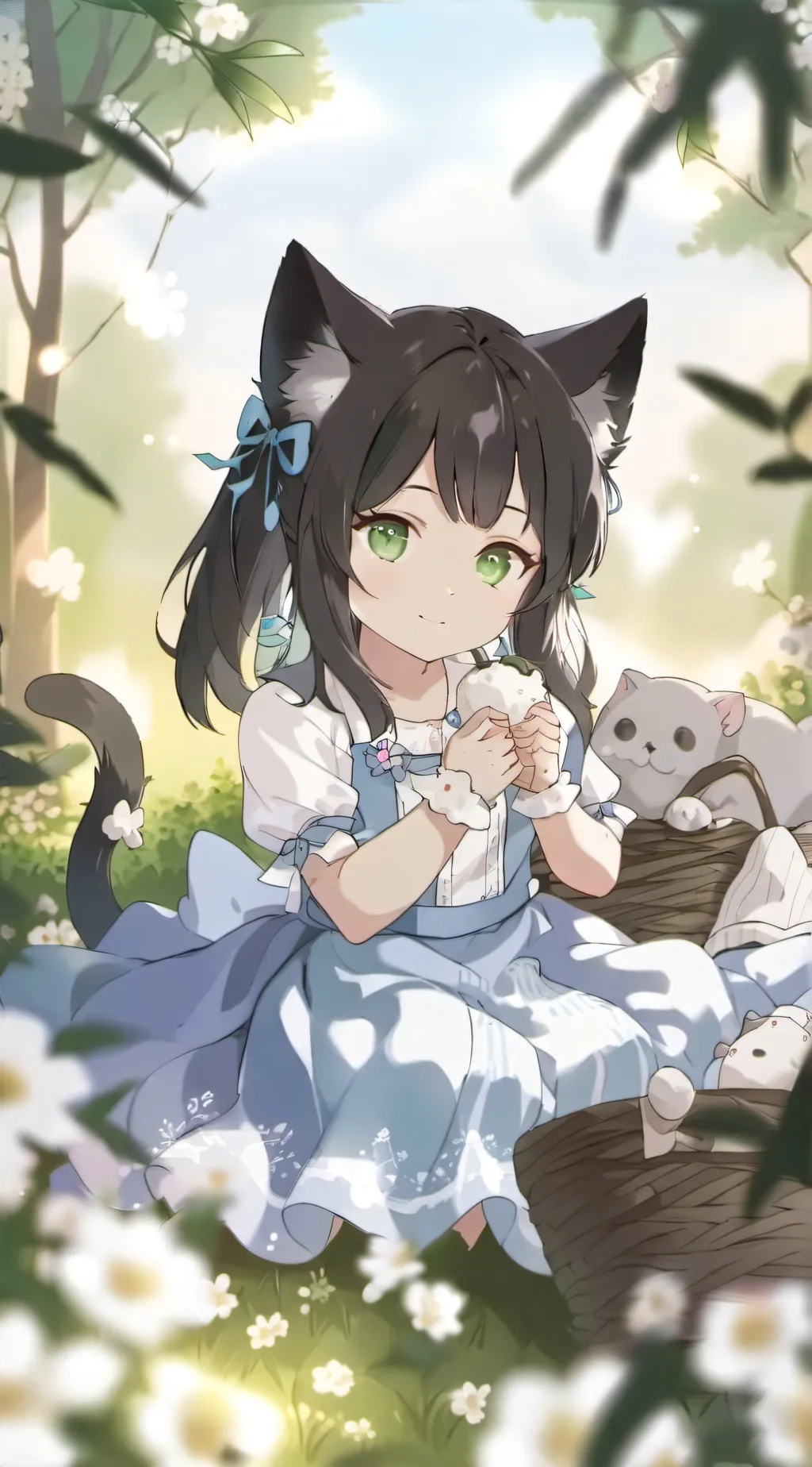 ai character: lilly  background