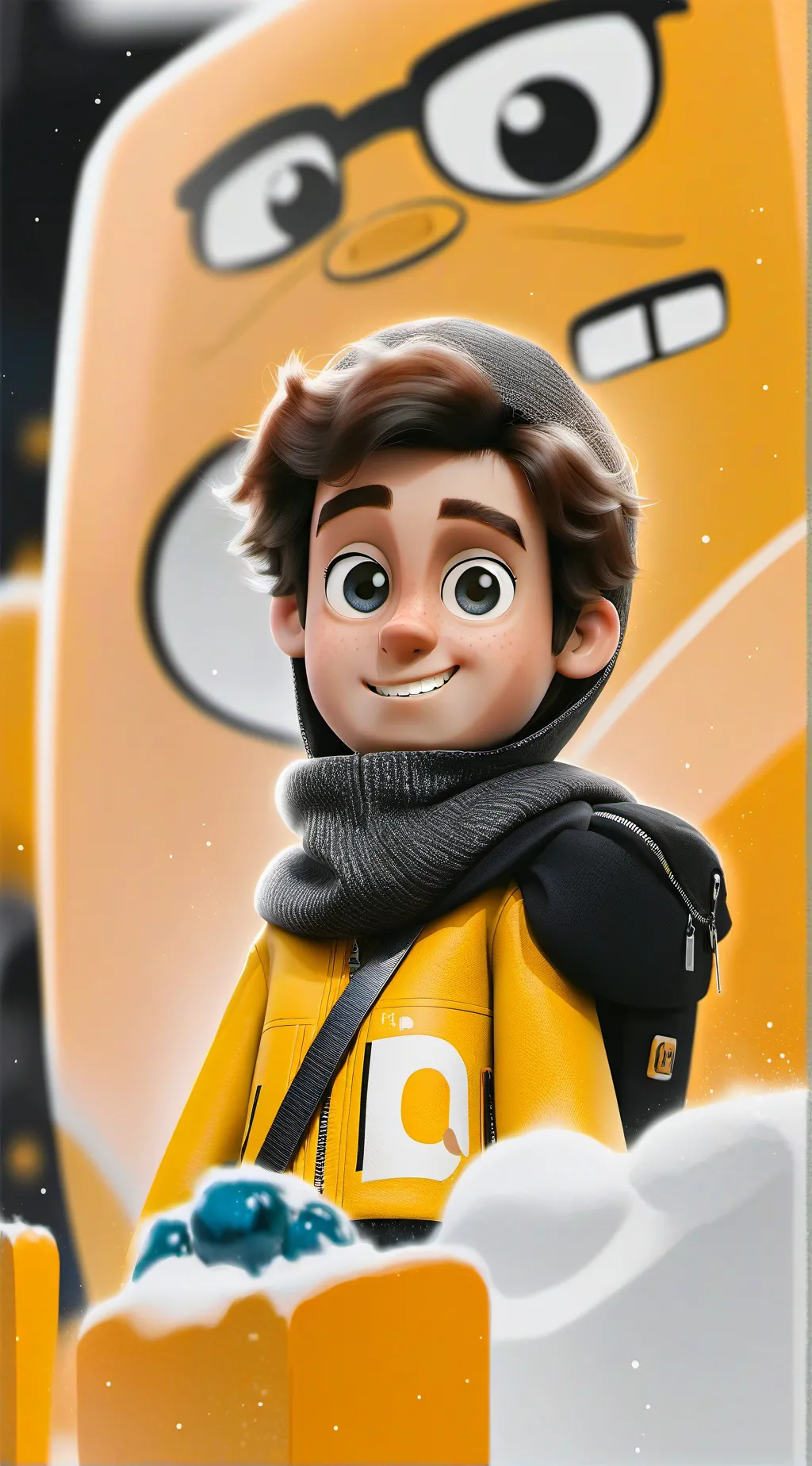 ai character: Dipper  background