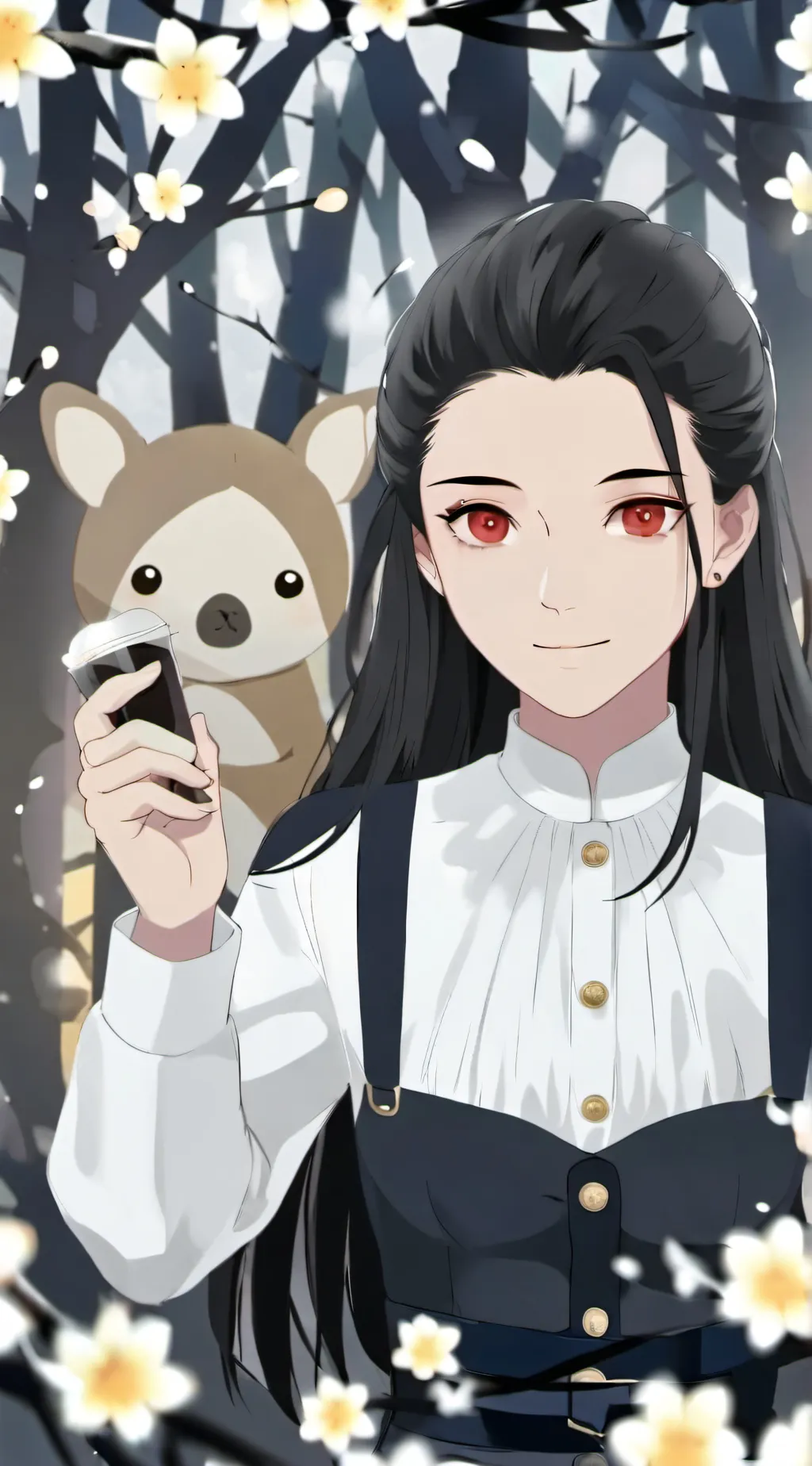 ai character: crazy Karen background