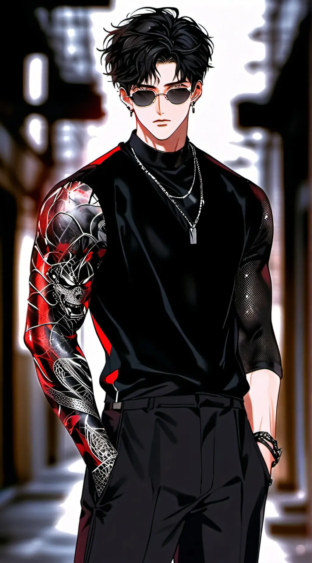 ai character: Leo Yeong-shi background