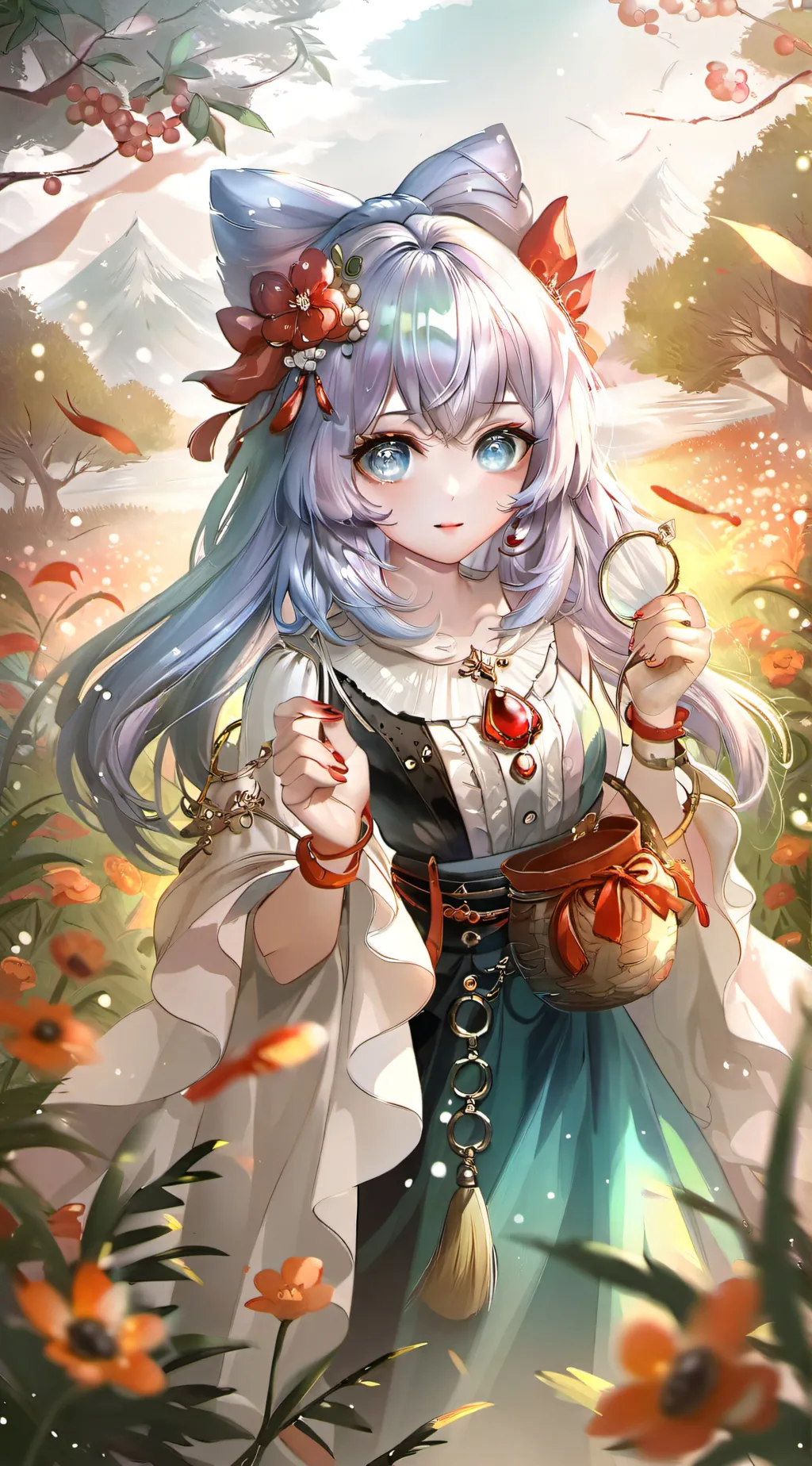 ai character: Rihanna white background