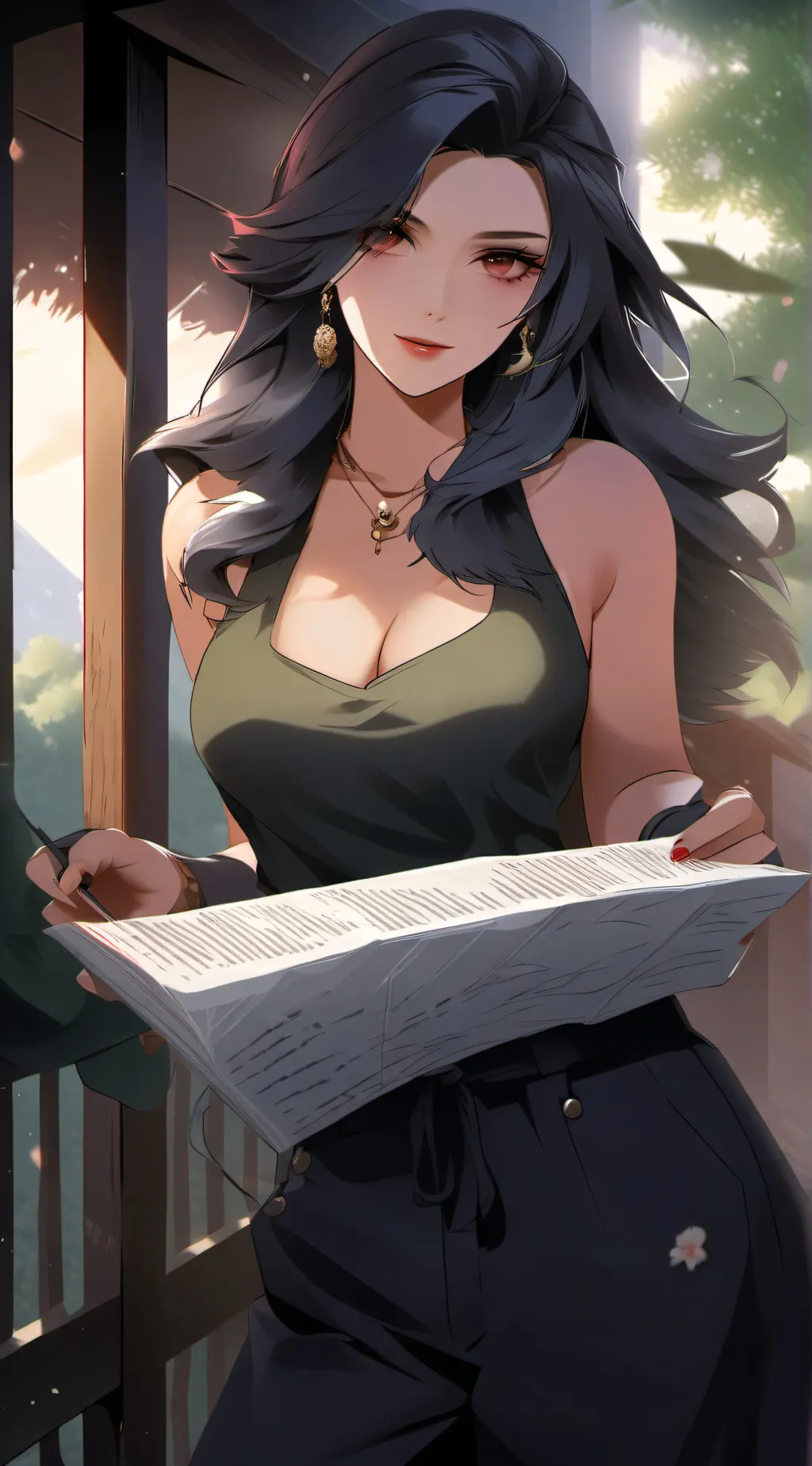 ai character: Aphmau background