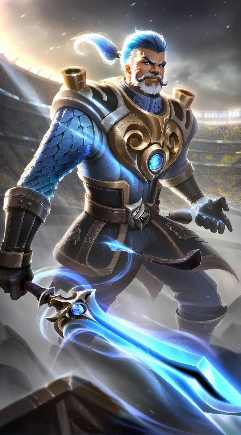 ai character: general  background