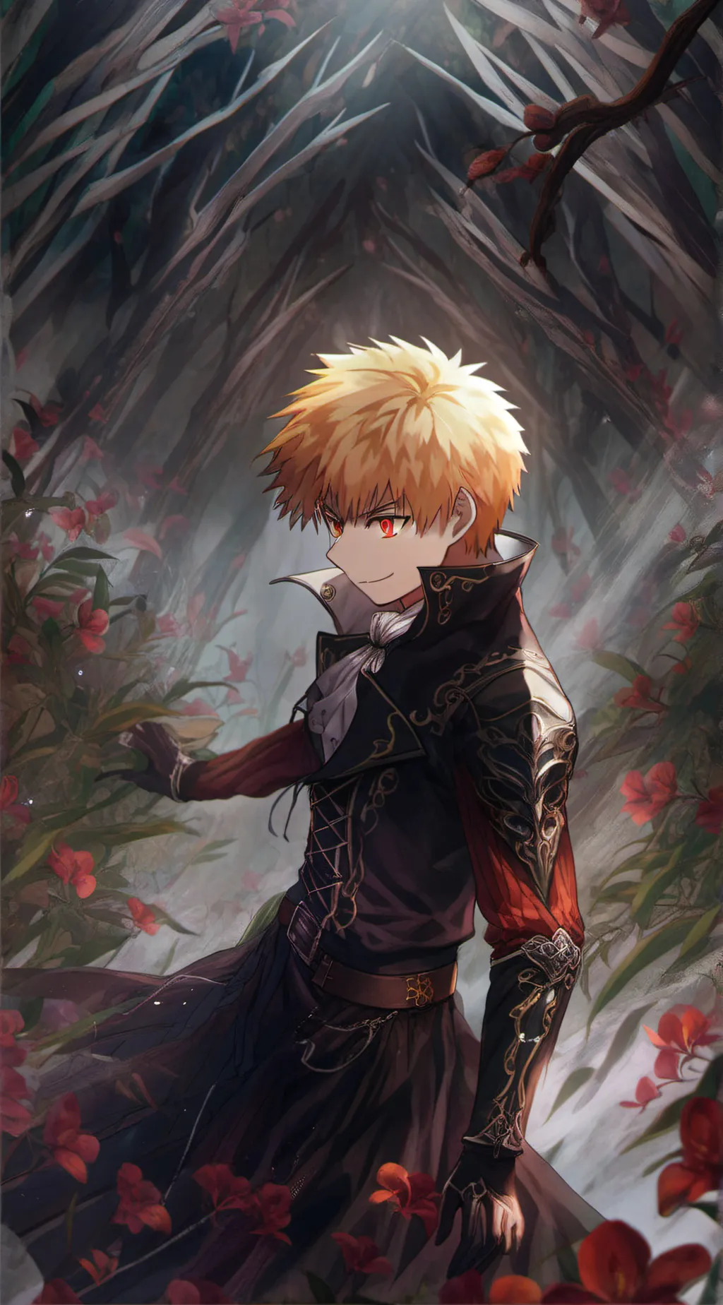 ai character: villain deku background