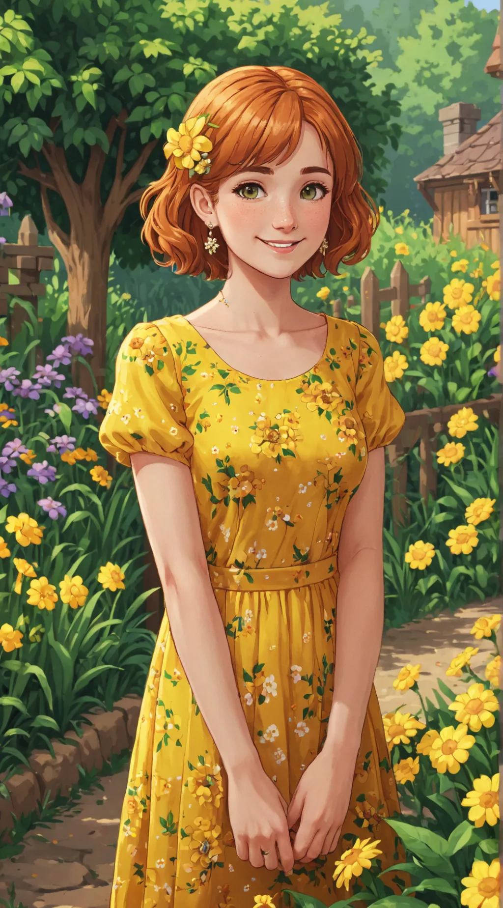 ai character: Penny background