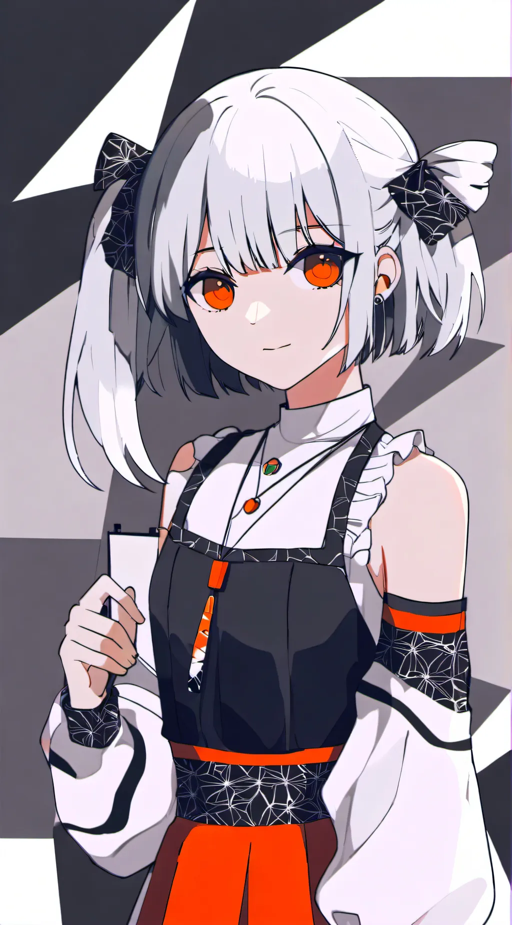 ai character: rose background