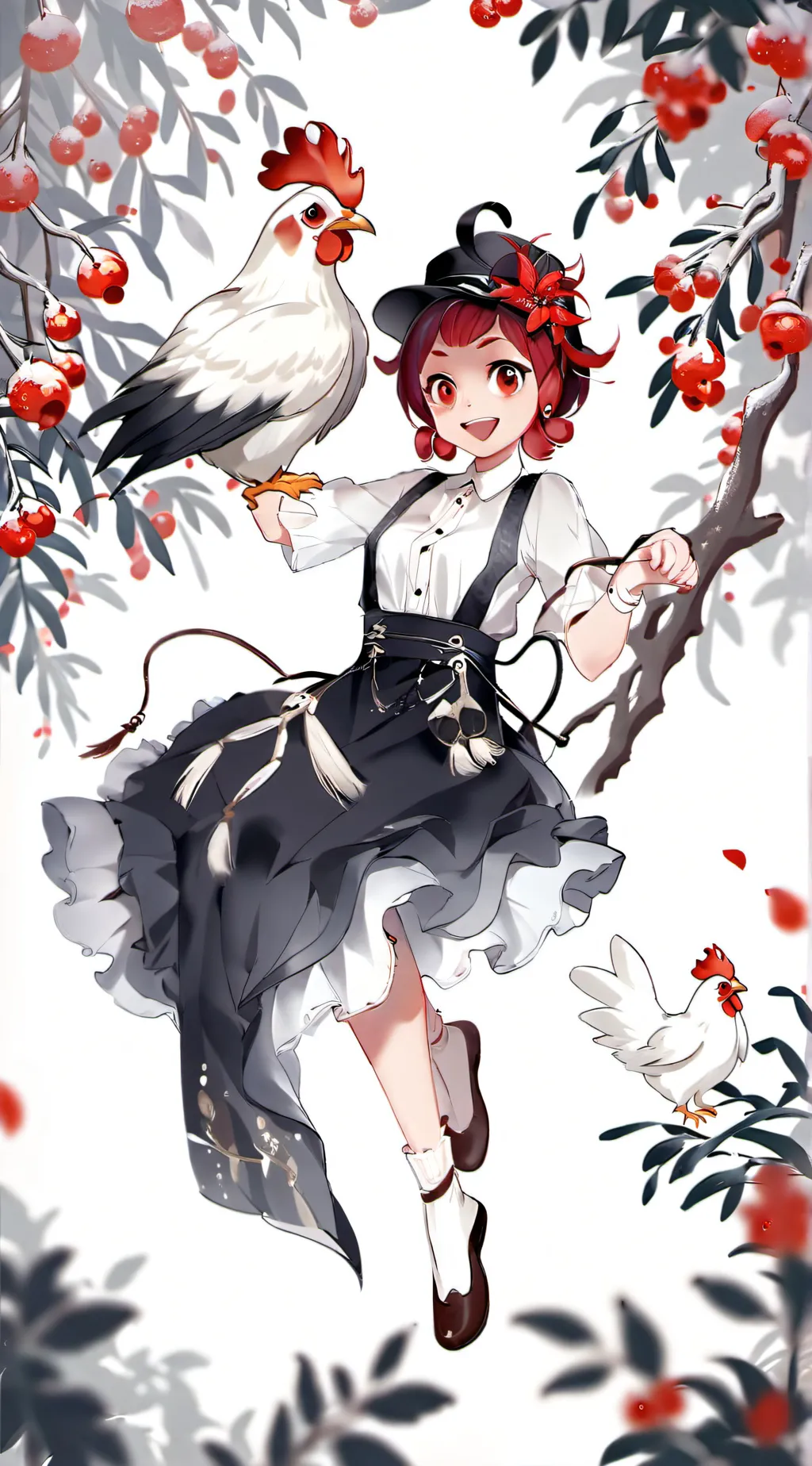 ai character: Ariel  background