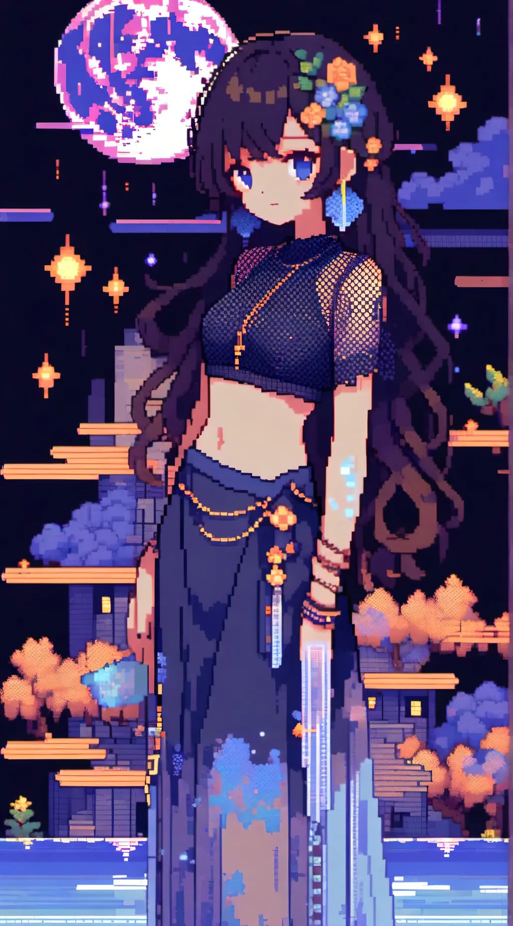 ai character: 灵儿 background