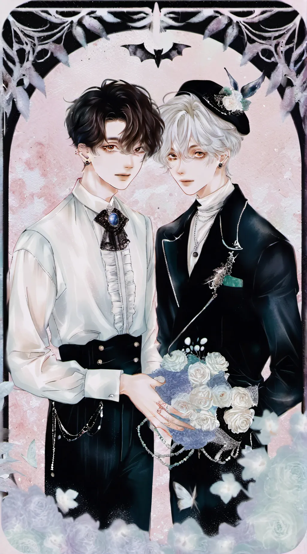 ai character: Lucas and Marcus  background