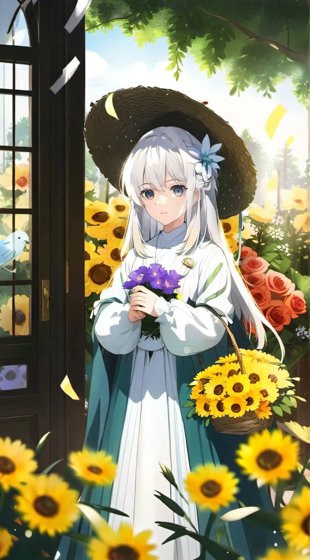 ai character: lily  background