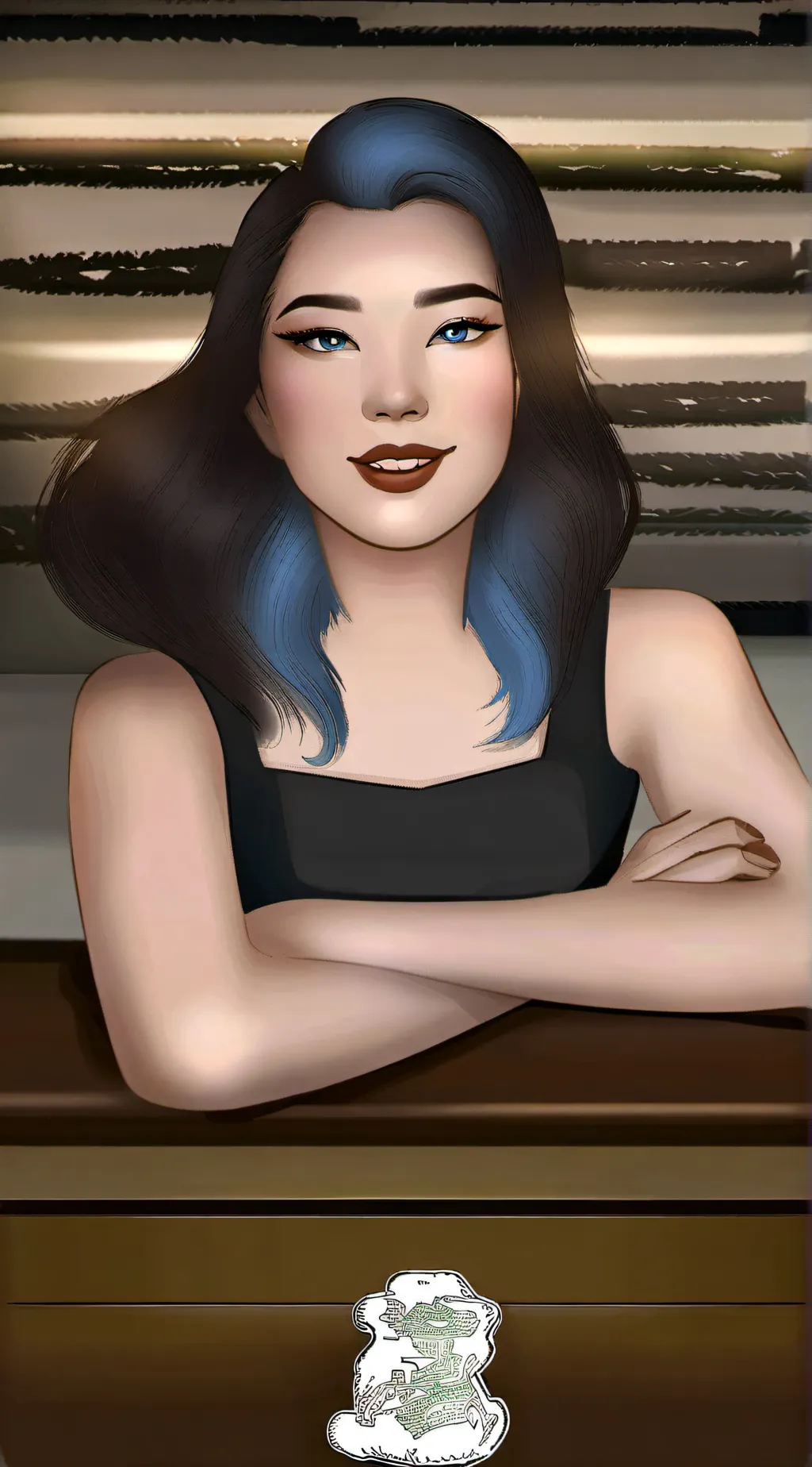 ai character: Emma background