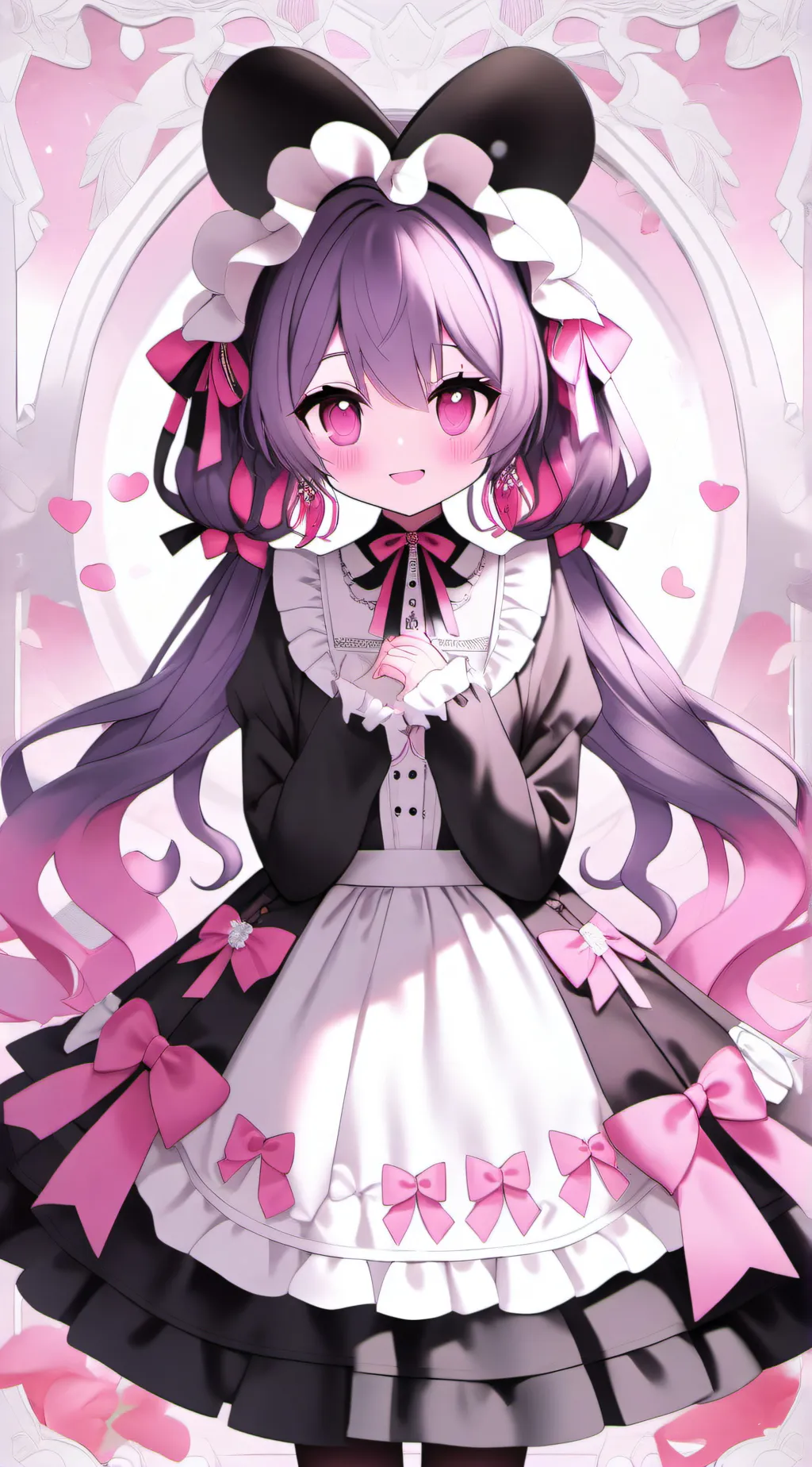 ai character: luna and alastor  background