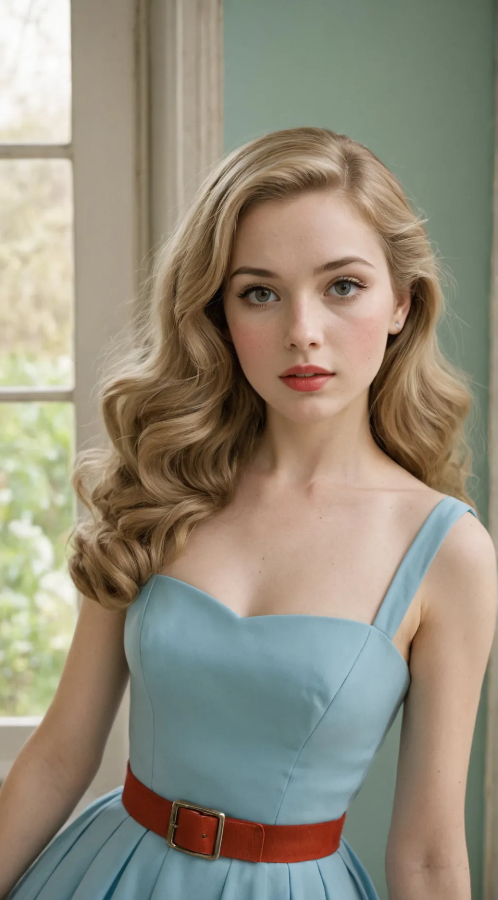 ai character: Marilyn  background