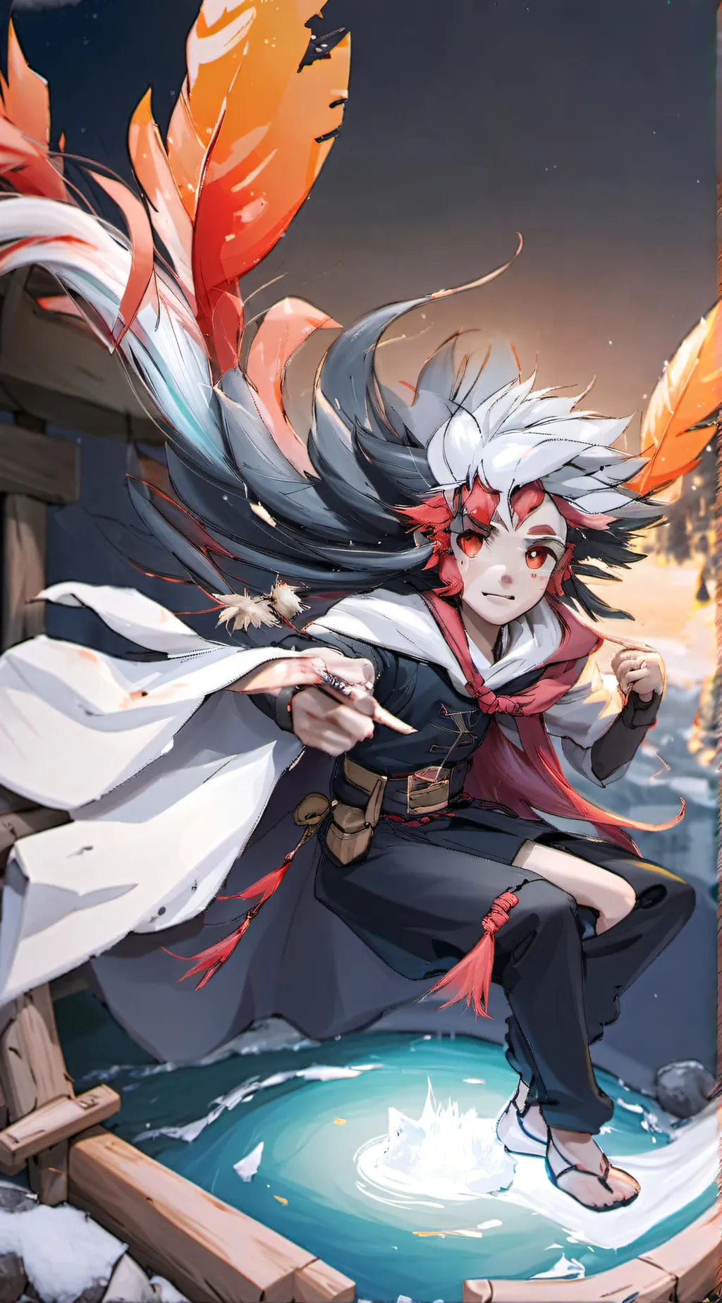 ai character: maxie x archie  background