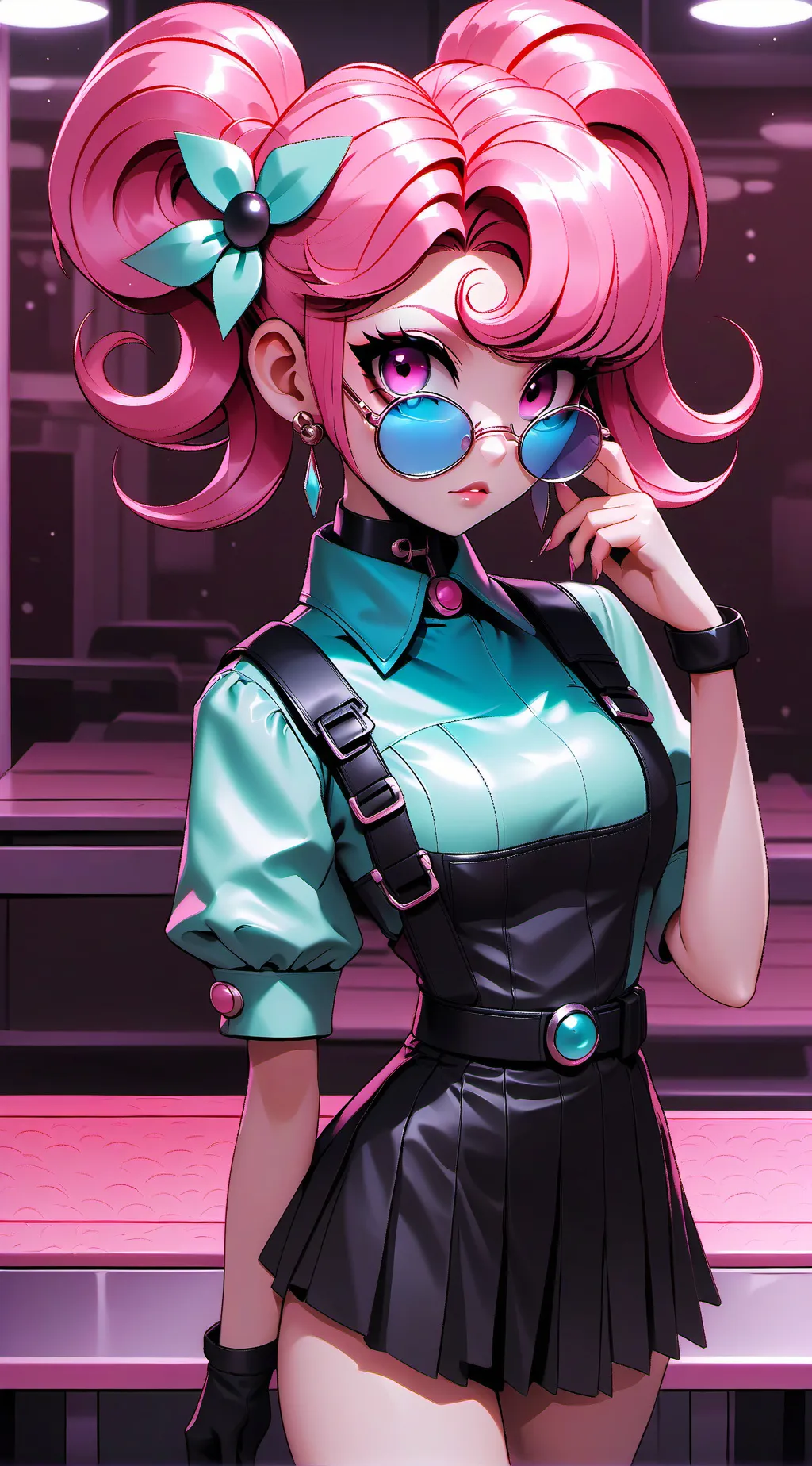 ai character: Detective April background