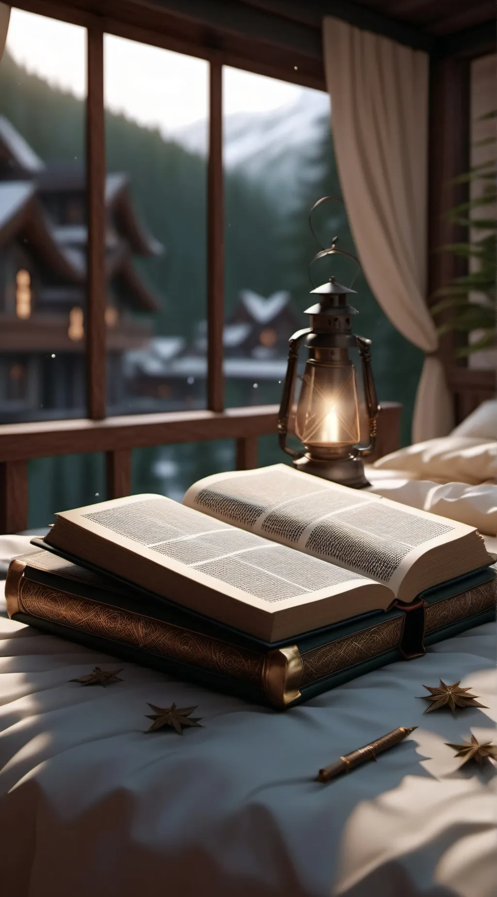 ai character: Book Comes Alive background