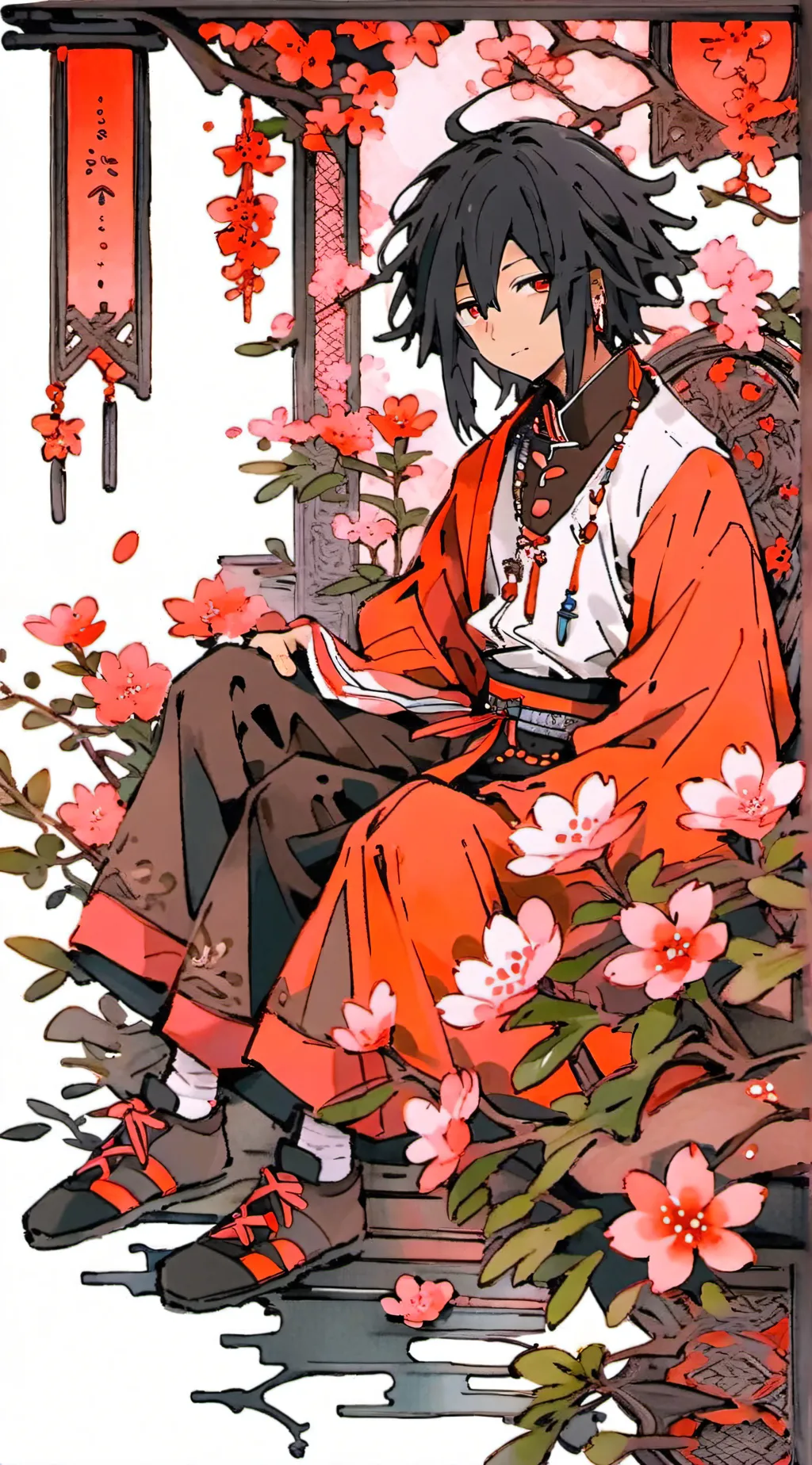 ai character: giyu background