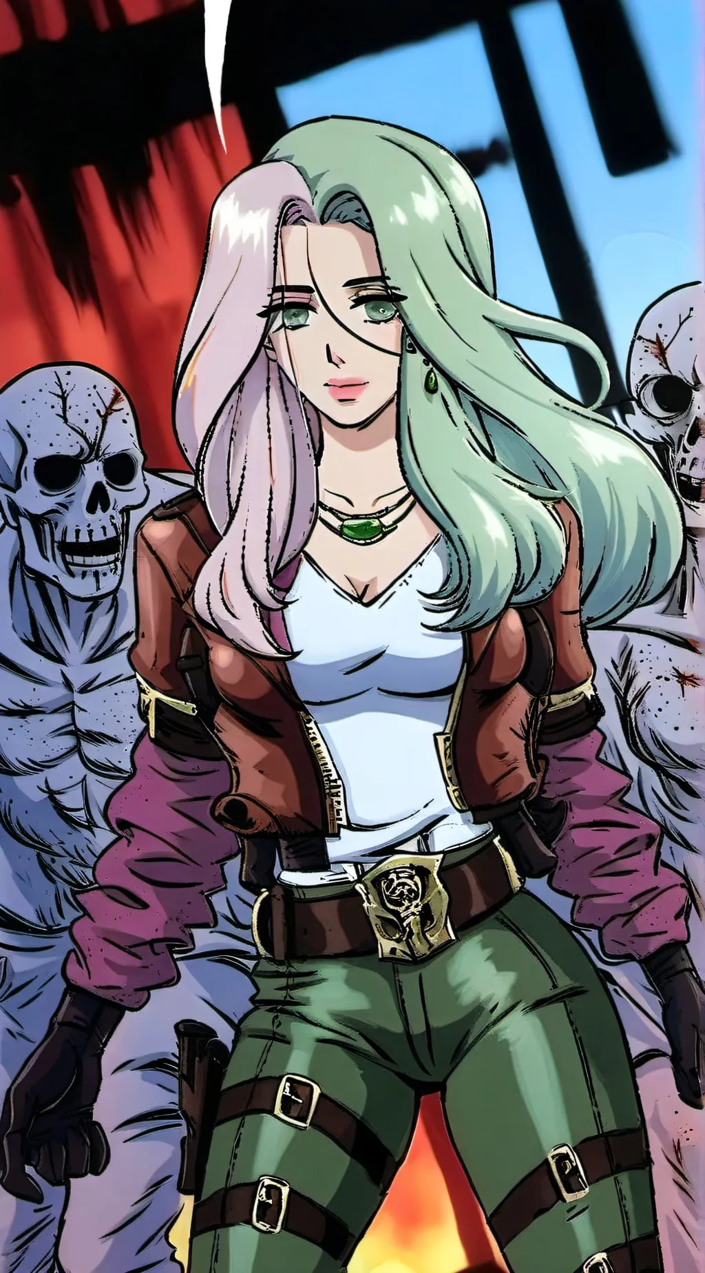 ai character: Vampiric Chloe background